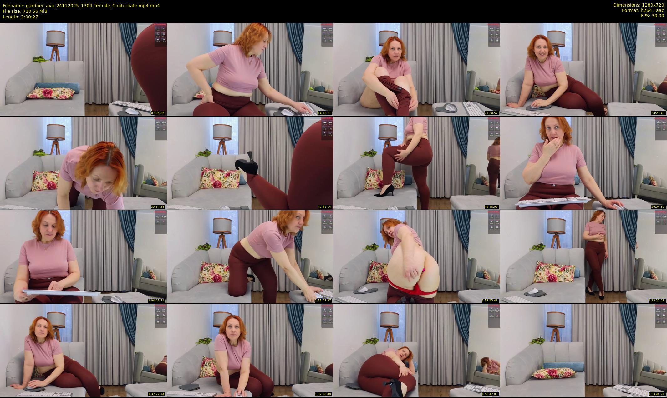gardner_ava — 121 minute Chaturbate female cam show recording, 720p, Nov 24, 2025