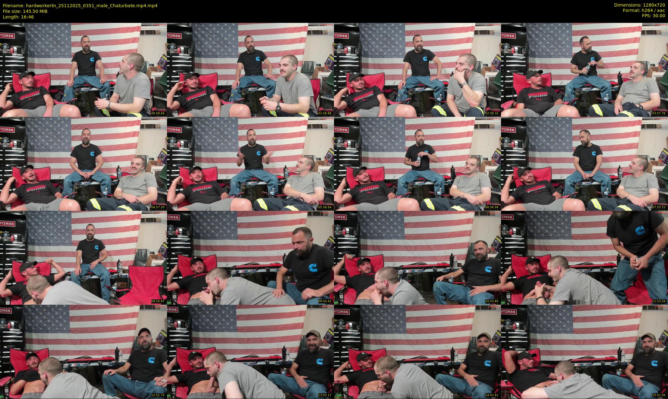 hardworkertn — 17 minute Chaturbate male cam show recording, 720p, Nov 25, 2025