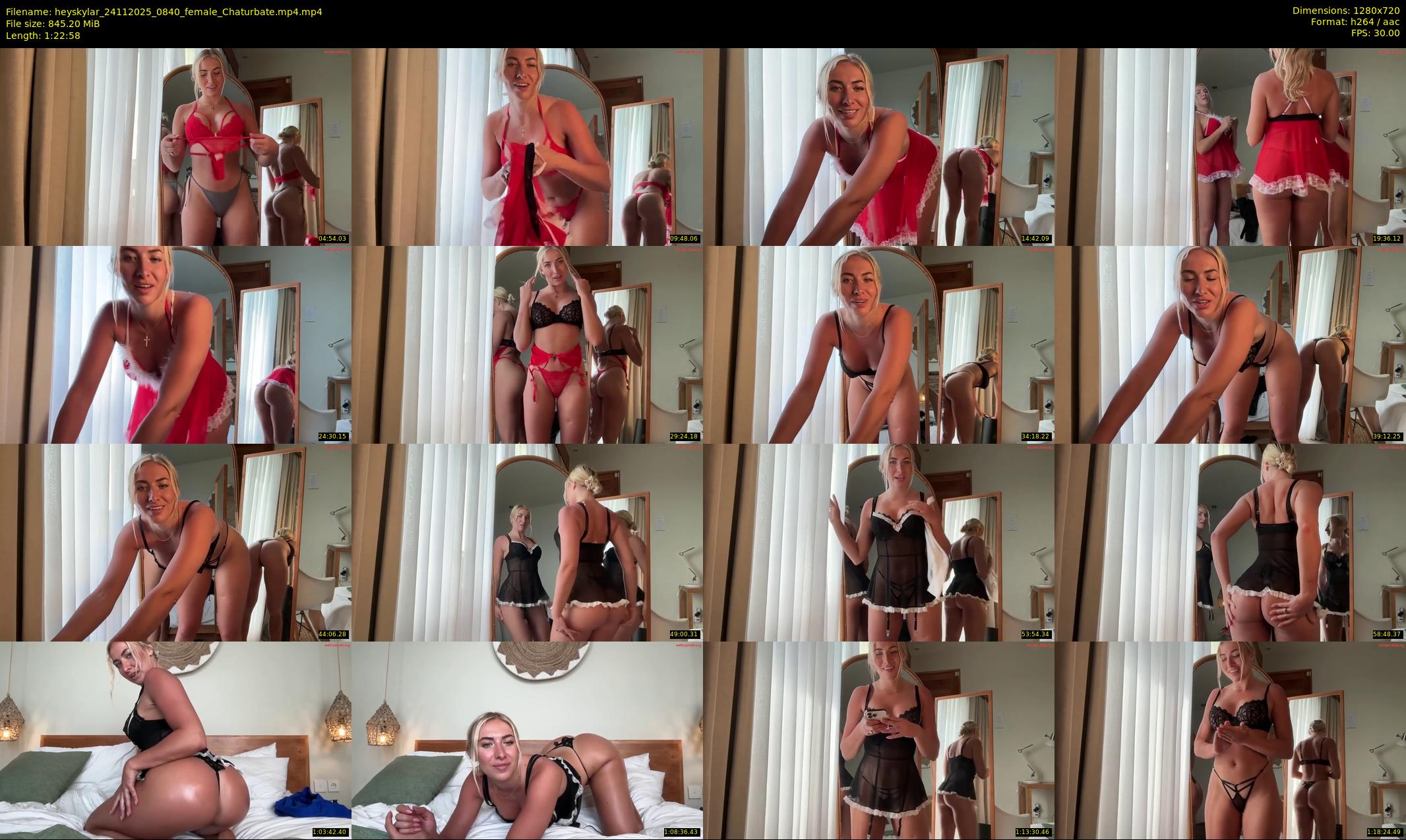 heyskylar — 83 minute Chaturbate female cam show recording, 720p, Nov 24, 2025