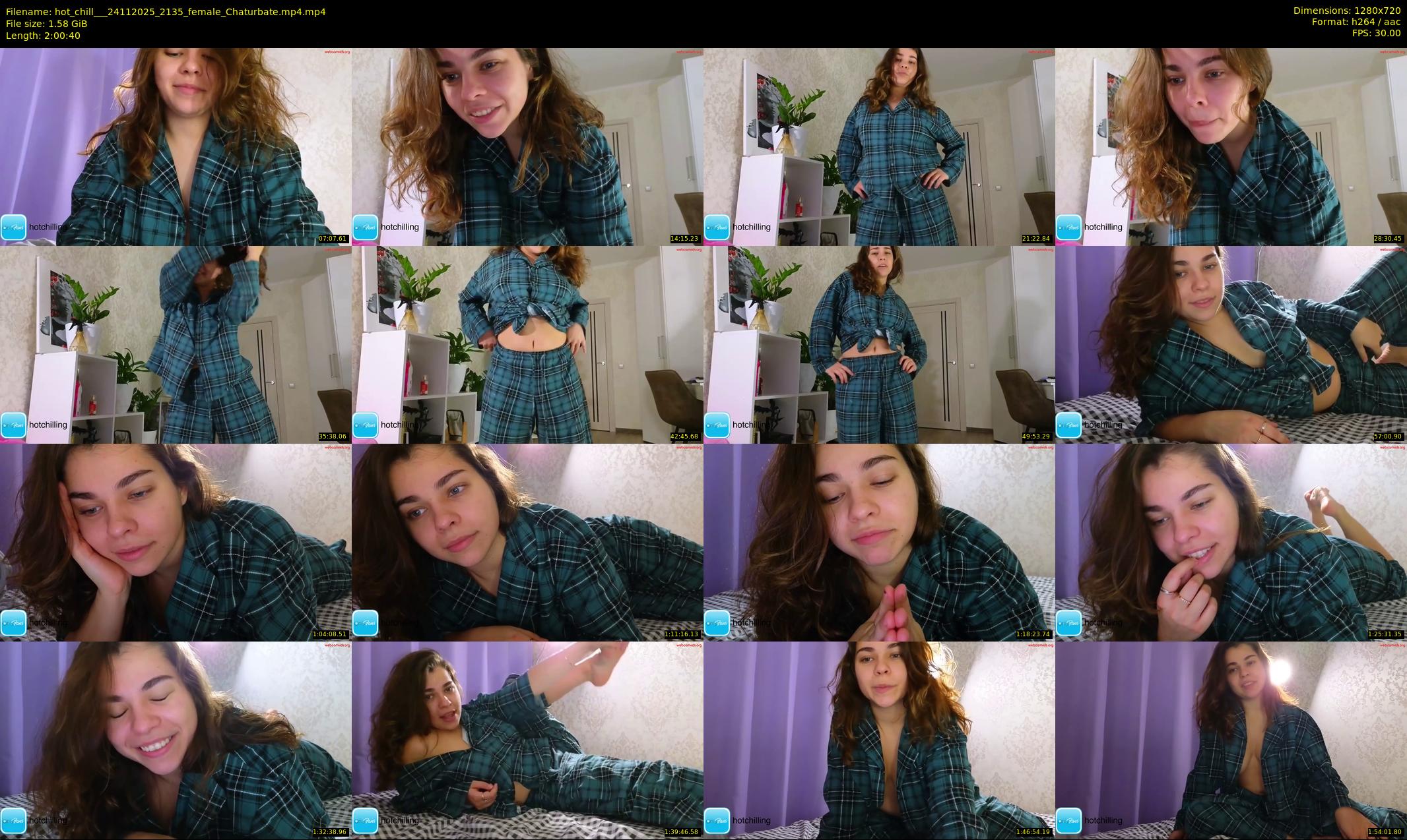 hot_chill__ — 121 minute Chaturbate female cam show recording, 720p, Nov 24, 2025