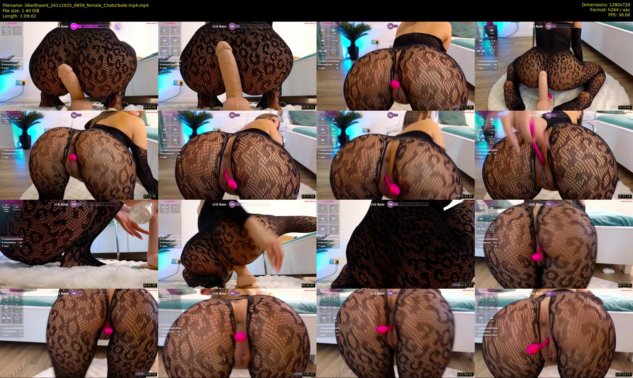 ilikeithaard — 70 minute Chaturbate female cam show recording, 720p, Nov 24, 2025
