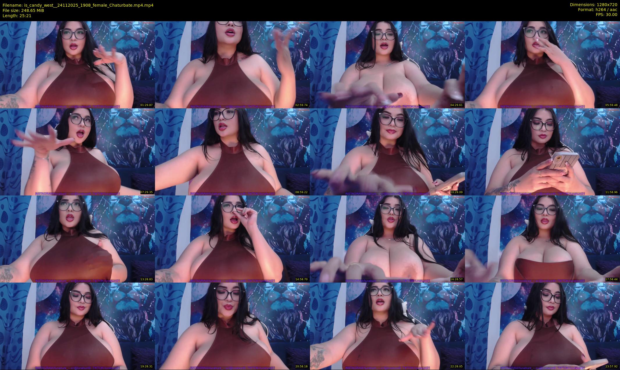 is_candy_west_ — 26 minute Chaturbate female cam show recording, 720p, Nov 24, 2025