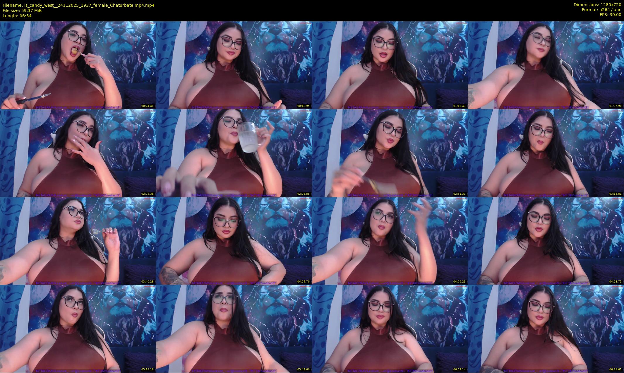 is_candy_west_ — 7 minute Chaturbate female cam show recording, 720p, Nov 24, 2025
