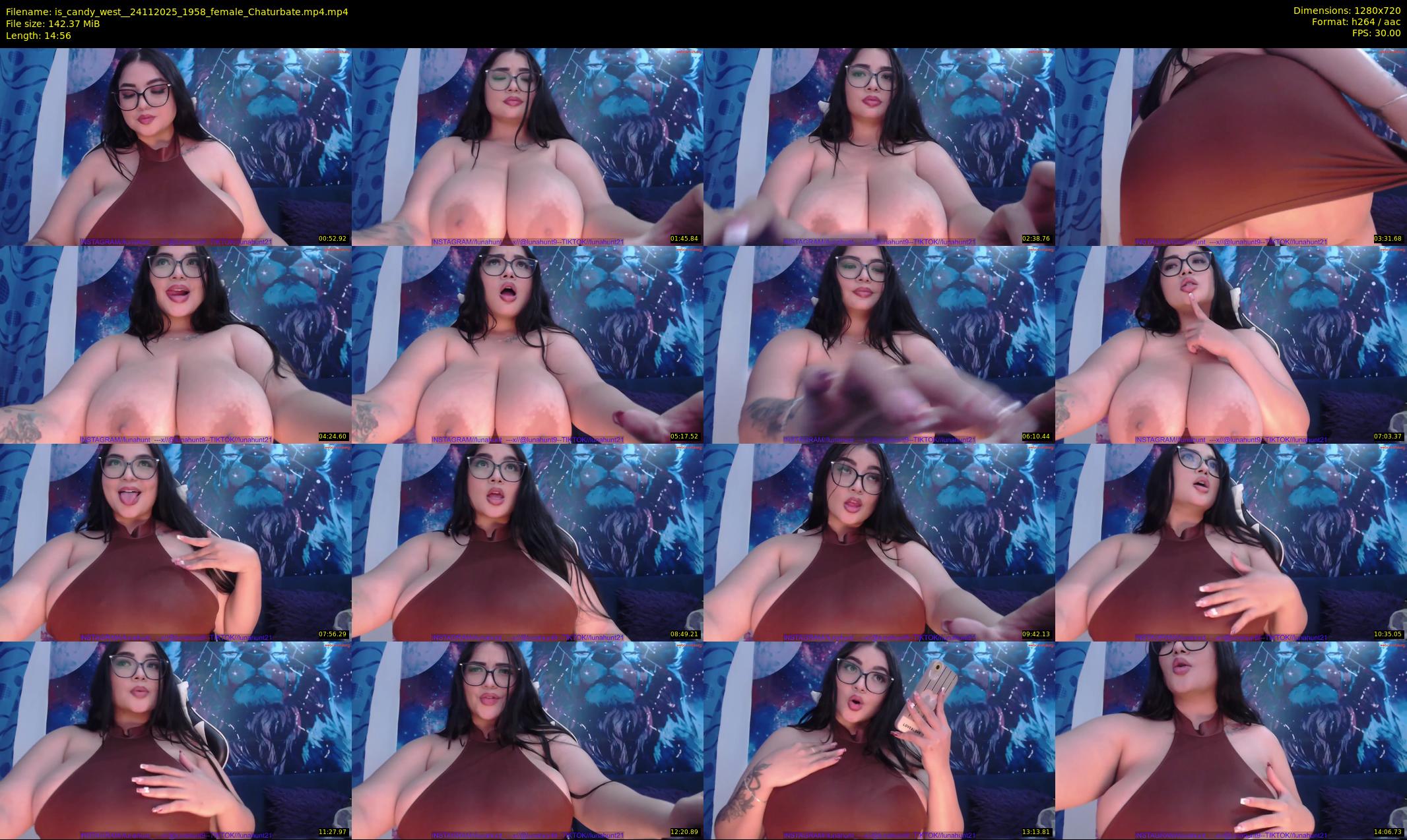 is_candy_west_ — 15 minute Chaturbate female cam show recording, 720p, Nov 24, 2025