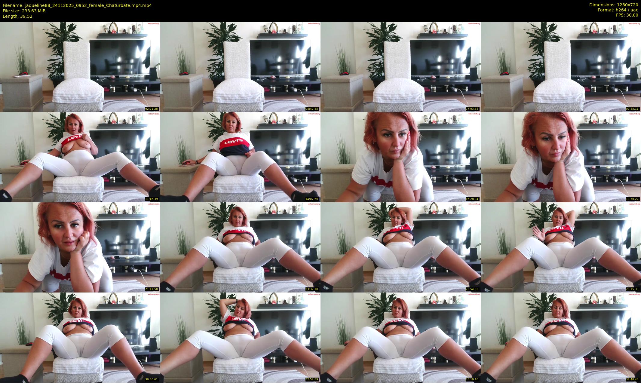 jaqueline88 — 40 minute Chaturbate female cam show recording, 720p, Nov 24, 2025