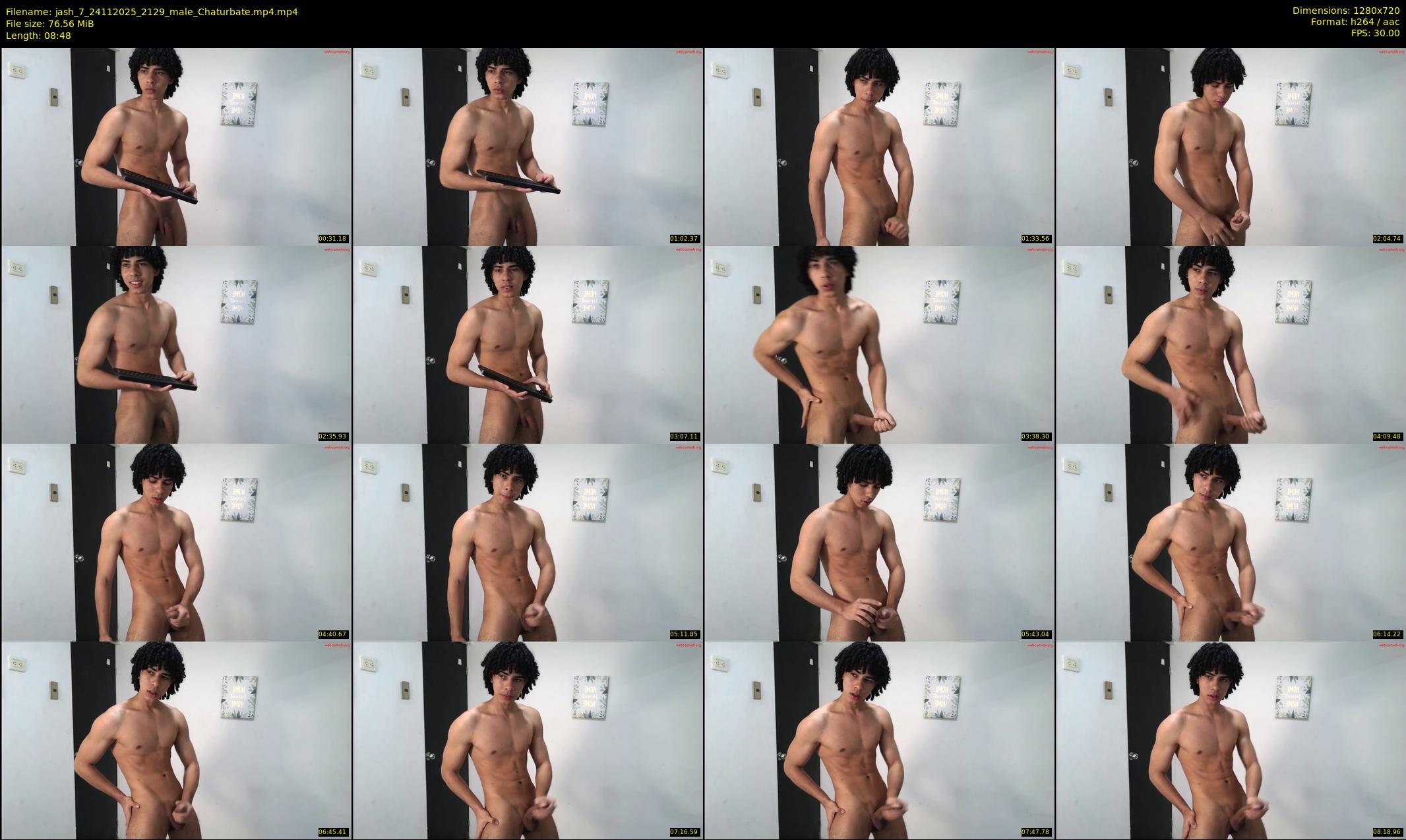 jash_7 — 9 minute Chaturbate male cam show recording, 720p, Nov 24, 2025