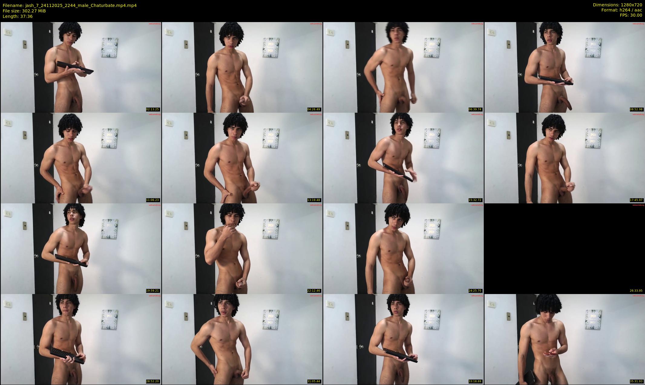 jash_7 — 38 minute Chaturbate male cam show recording, 720p, Nov 24, 2025