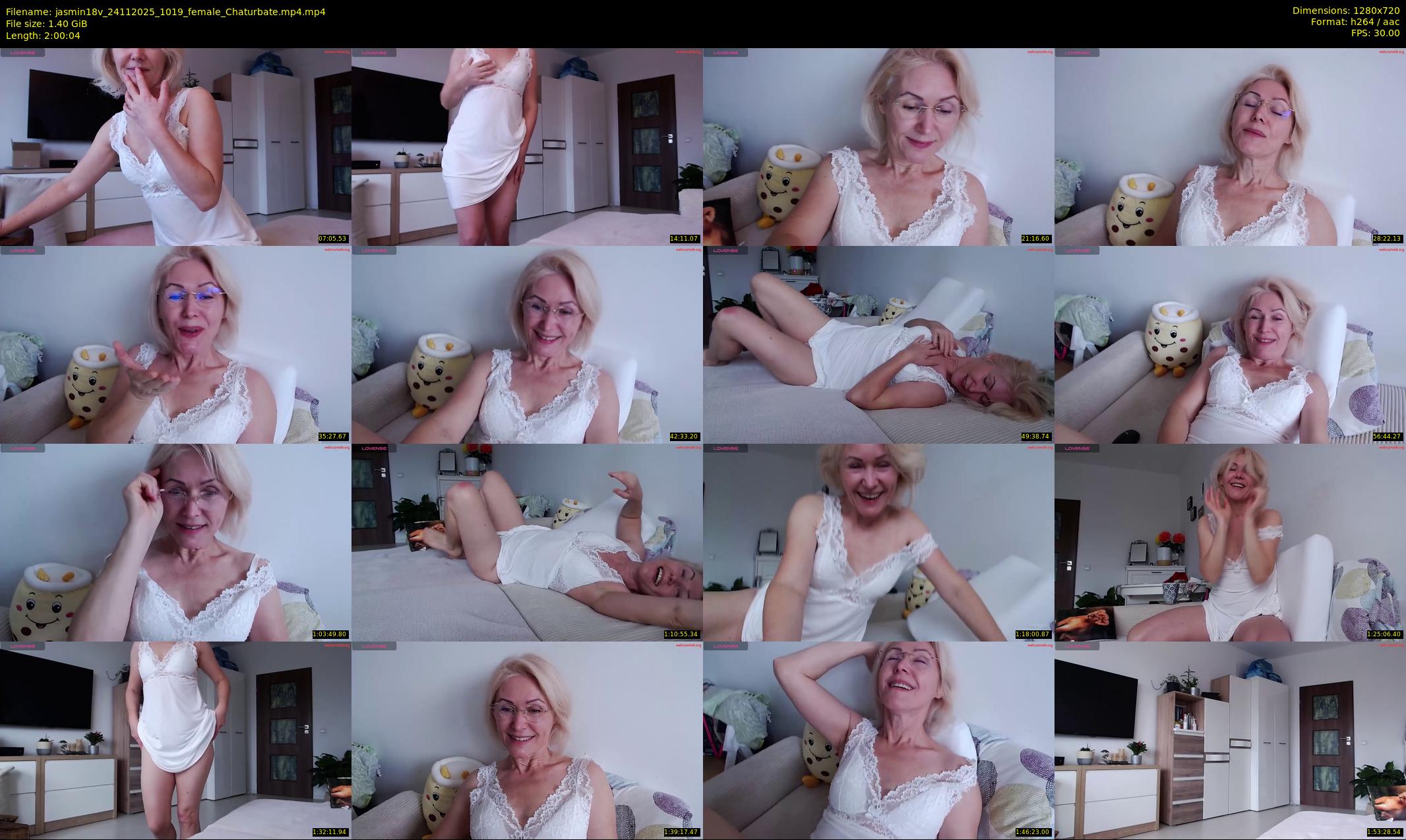 jasmin18v — 121 minute Chaturbate female cam show recording, 720p, Nov 24, 2025