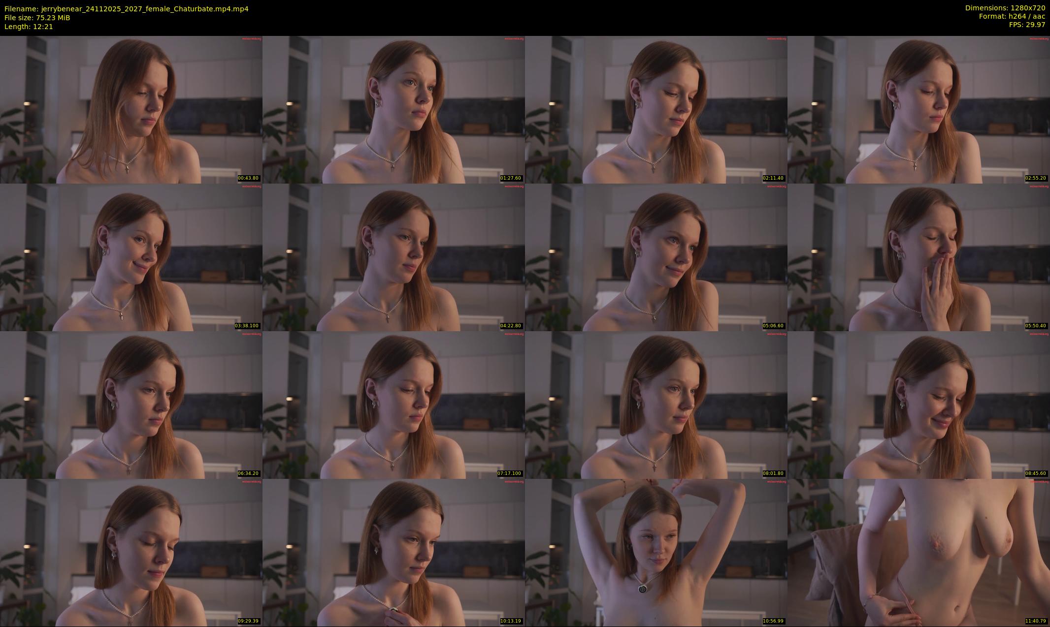 jerrybenear — 13 minute Chaturbate female cam show recording, 720p, Nov 24, 2025