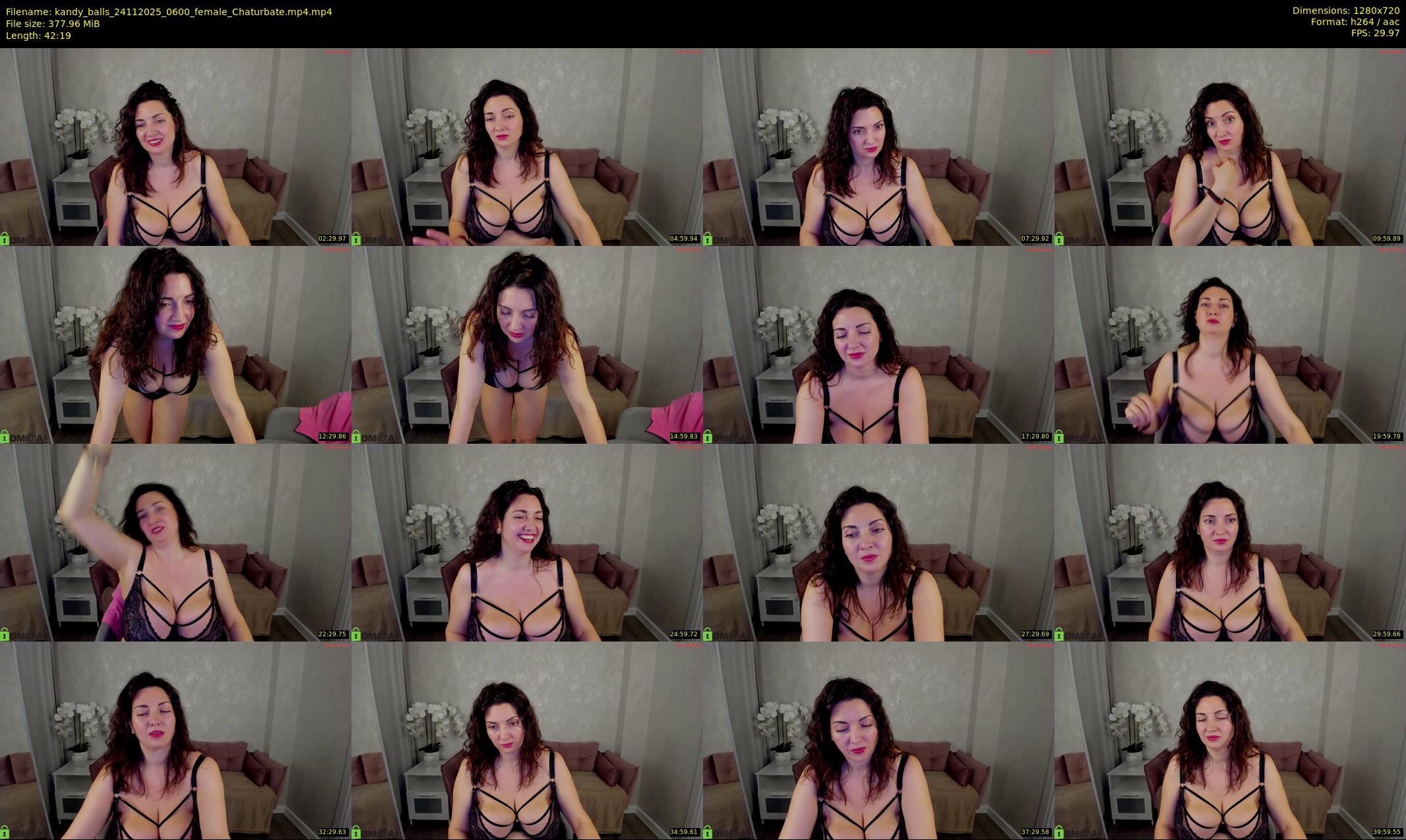 kandy_balls — 43 minute Chaturbate female cam show recording, 720p, Nov 24, 2025