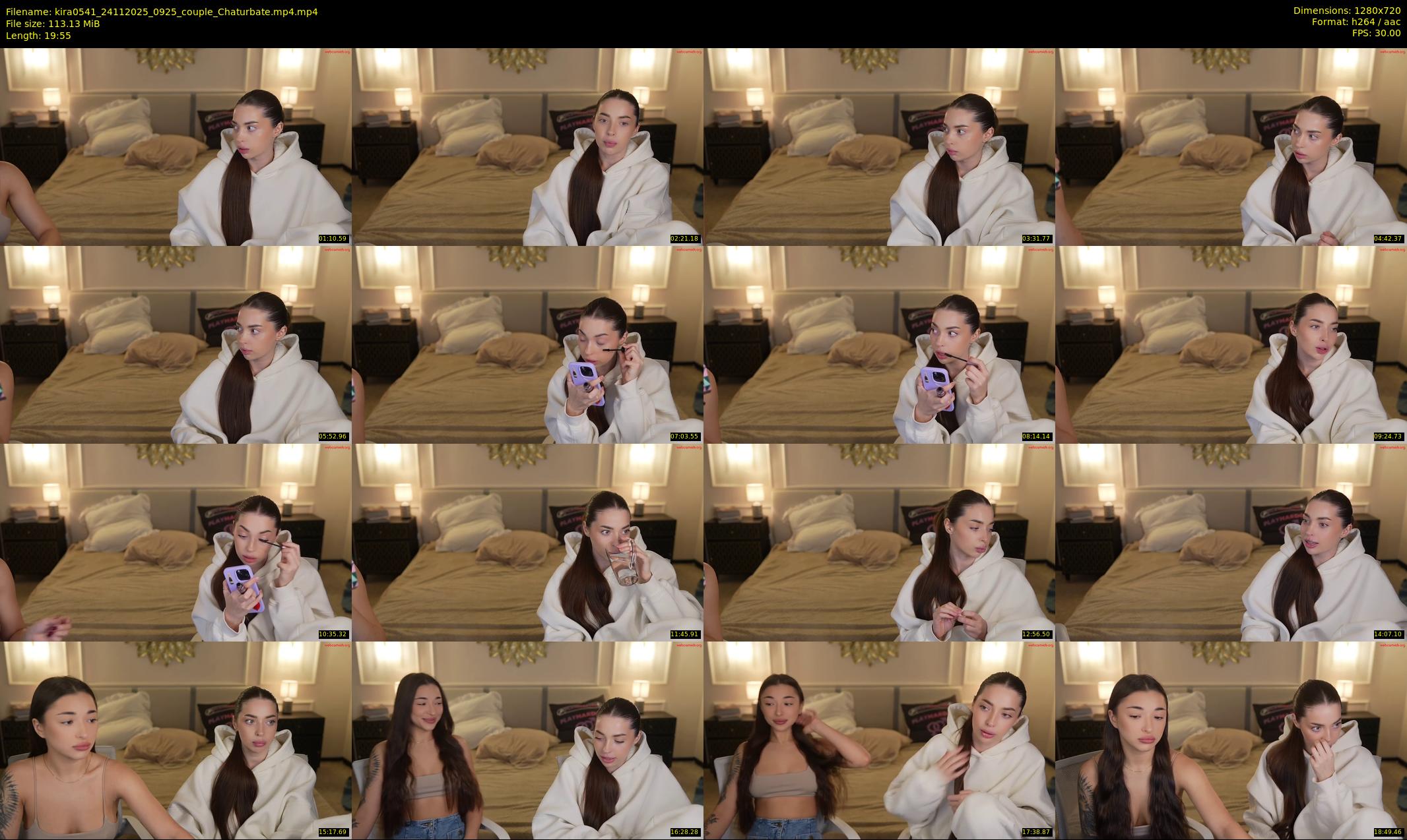 kira0541 — 20 minute Chaturbate couple cam show recording, 720p, Nov 24, 2025