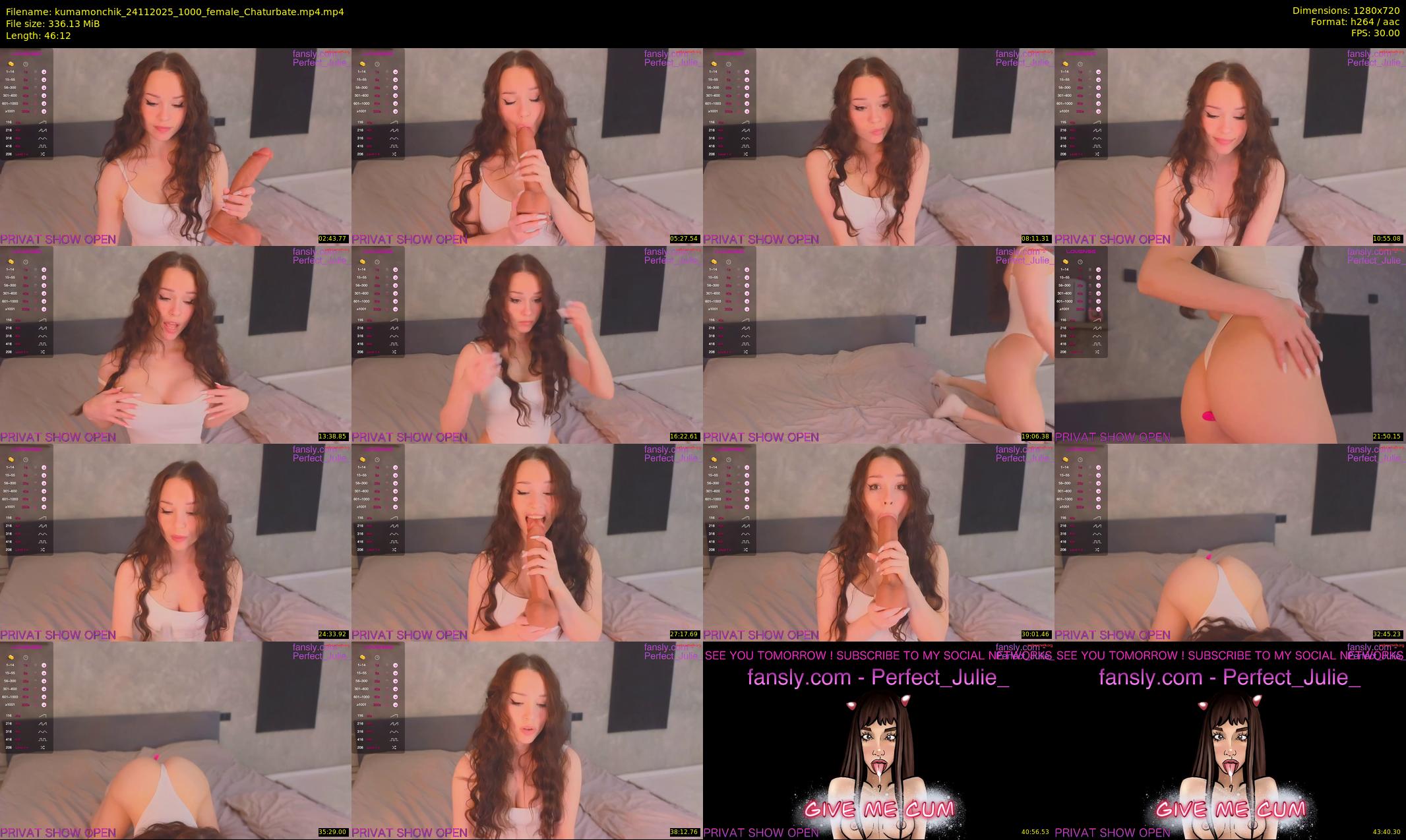 kumamonchik — 47 minute Chaturbate couple cam show recording, 720p, Nov 24, 2025