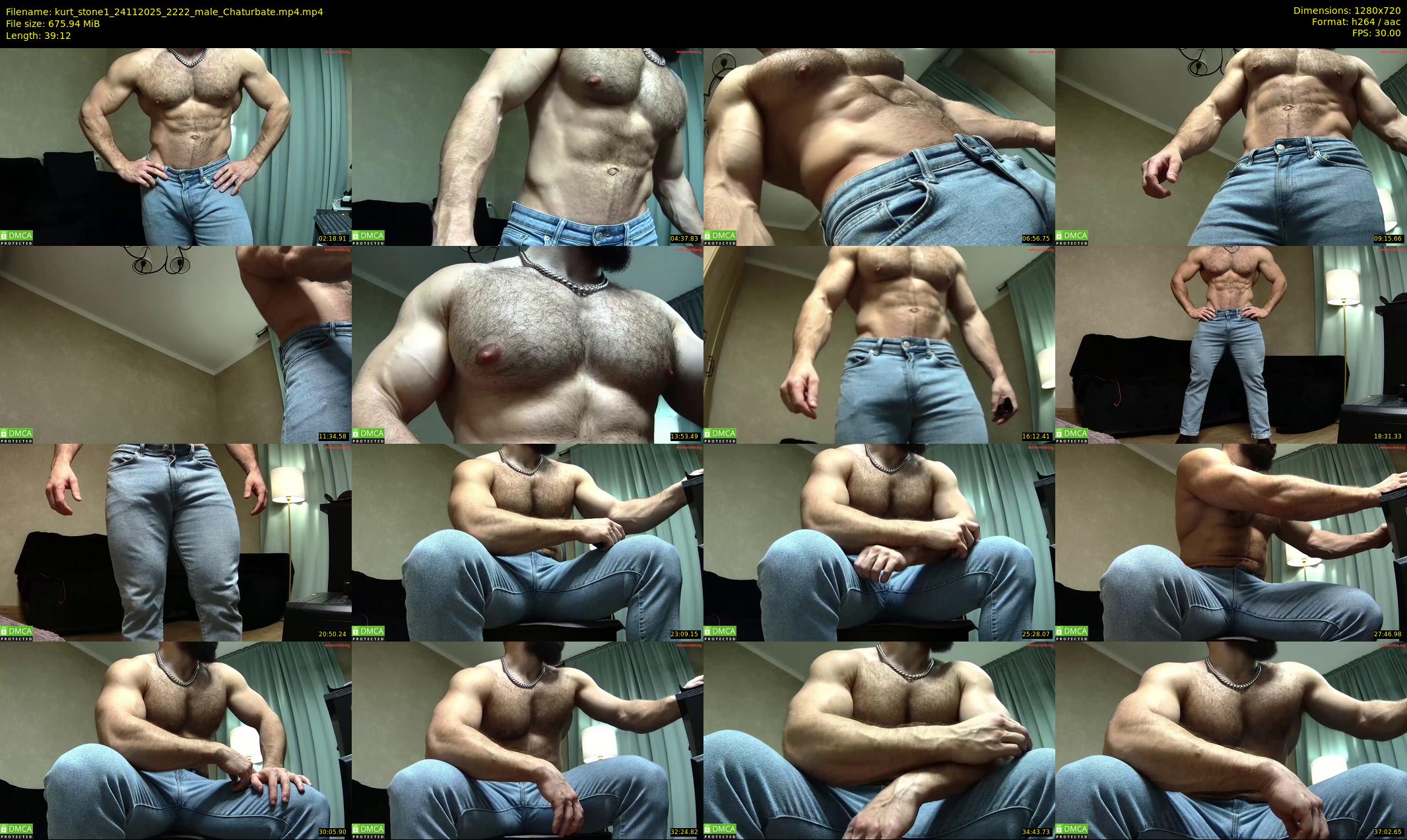 kurt_stone1 — 40 minute Chaturbate male cam show recording, 720p, Nov 24, 2025