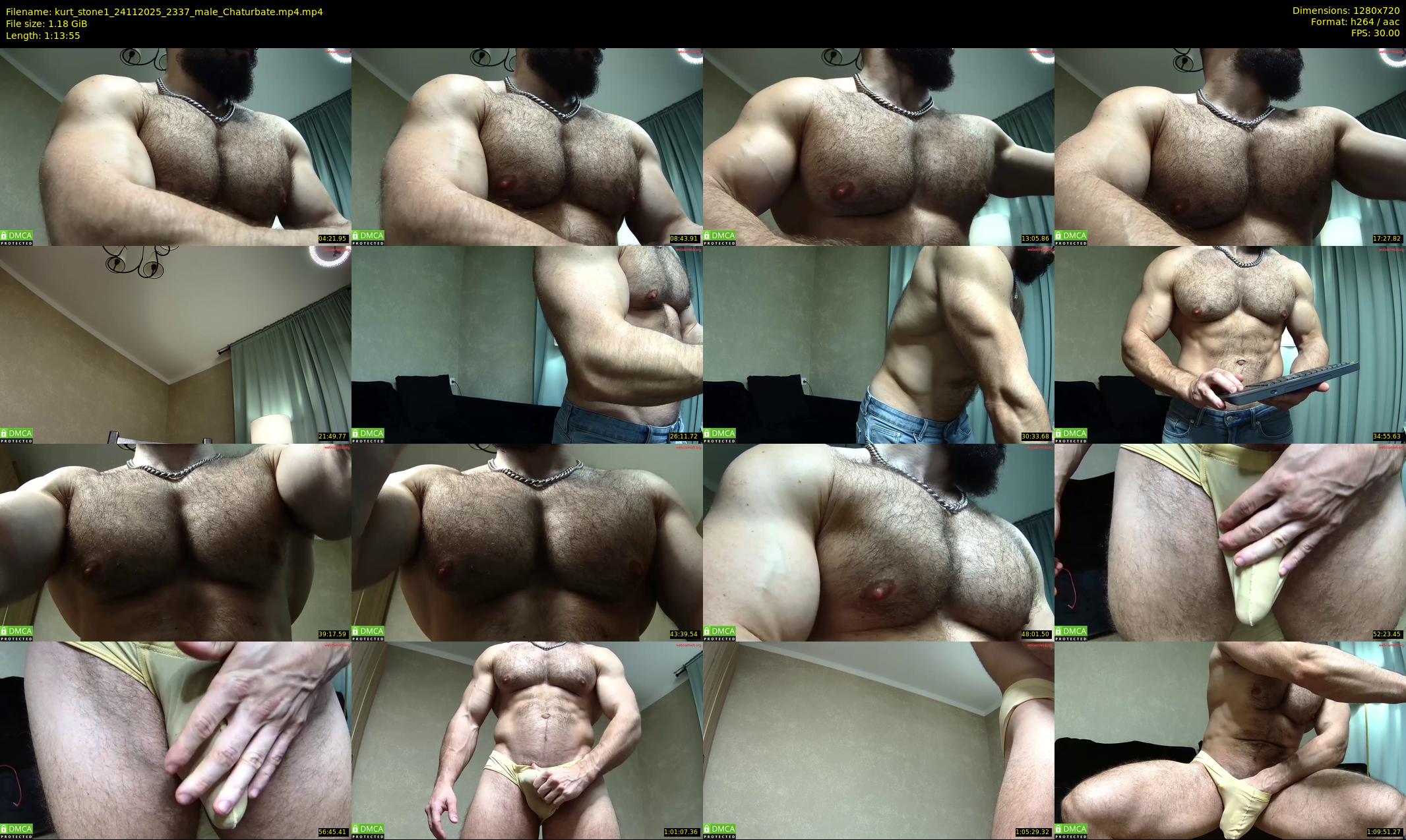 kurt_stone1 — 74 minute Chaturbate male cam show recording, 720p, Nov 24, 2025