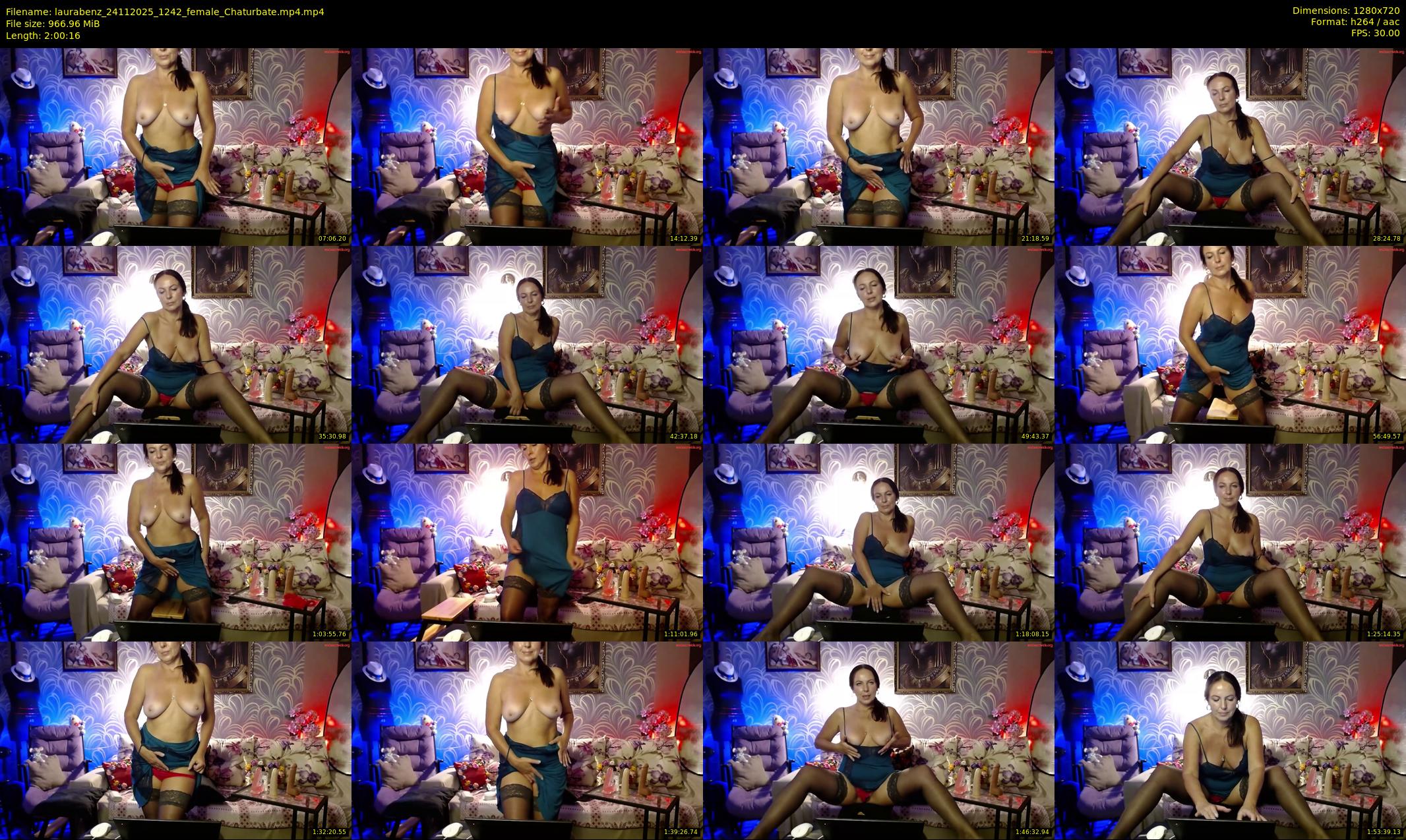 laurabenz — 121 minute Chaturbate female cam show recording, 720p, Nov 24, 2025