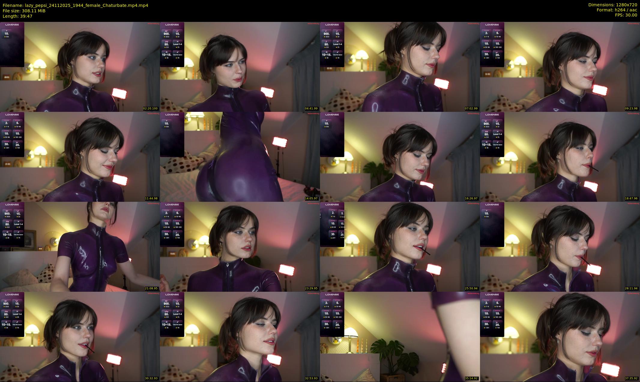 lazy_pepsi — 40 minute Chaturbate female cam show recording, 720p, Nov 24, 2025