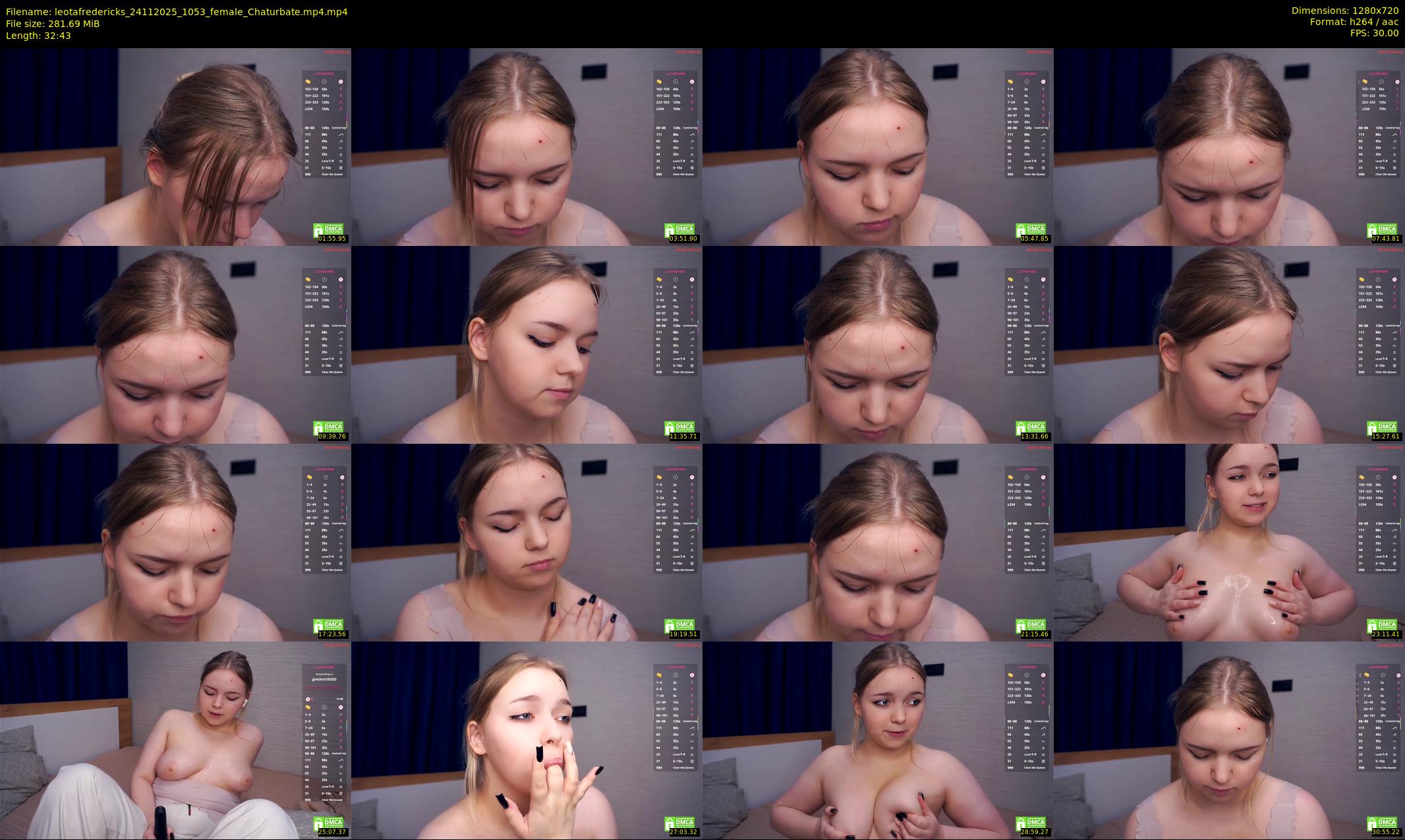 leotafredericks — 33 minute Chaturbate female cam show recording, 720p, Nov 24, 2025