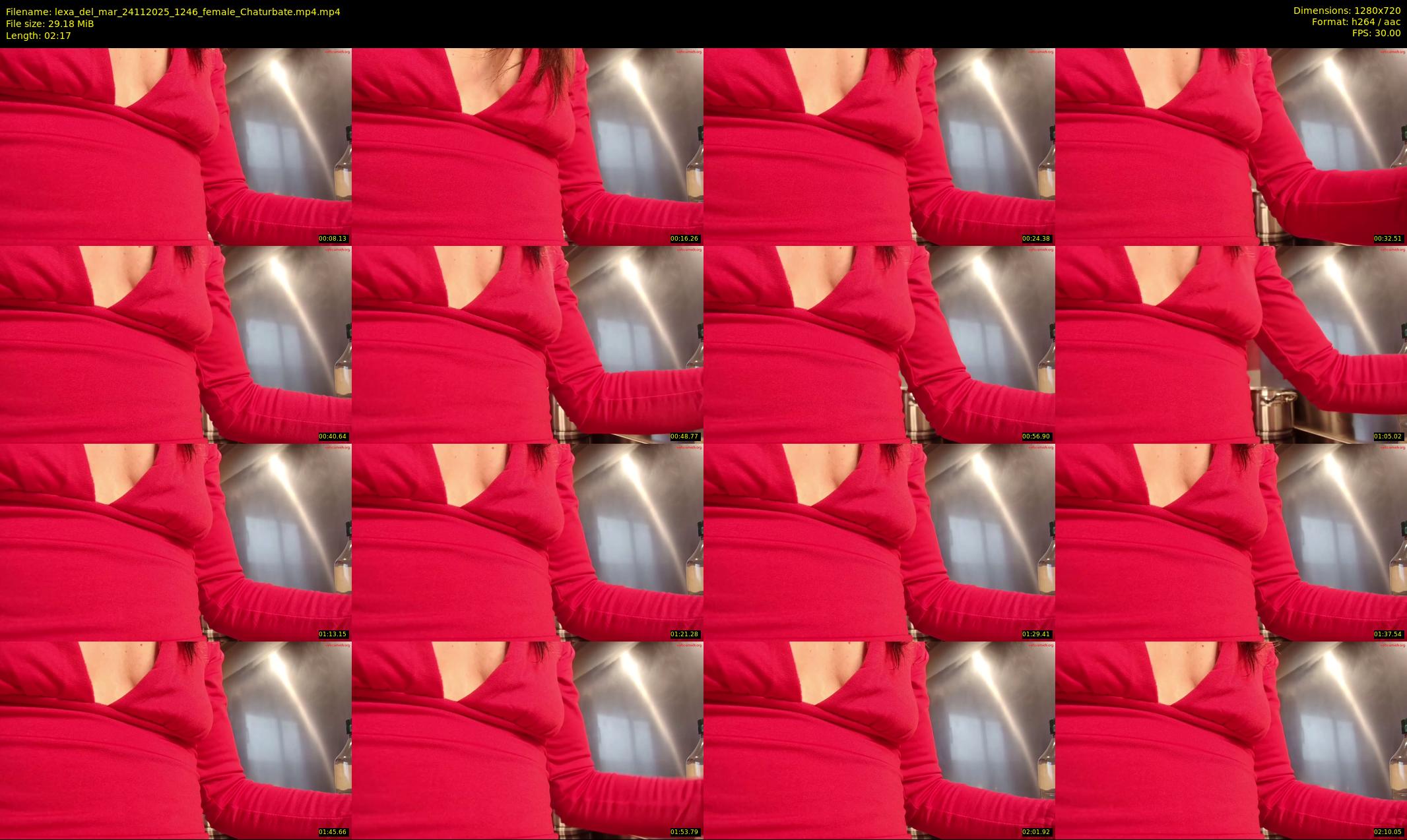 lexa_del_mar — 3 minute Chaturbate female cam show recording, 720p, Nov 24, 2025