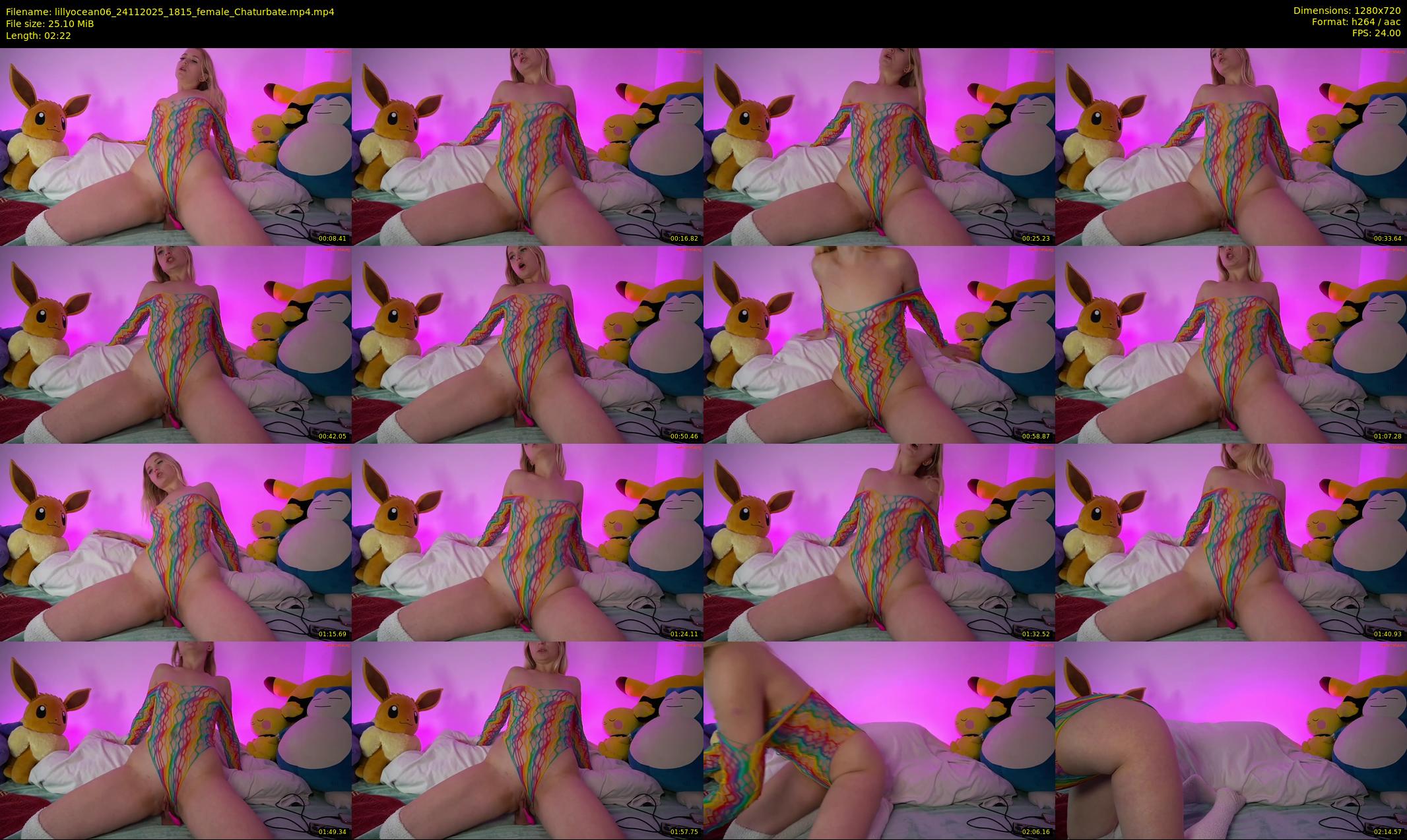 lillyocean06 — 3 minute Chaturbate female cam show recording, 720p, Nov 24, 2025