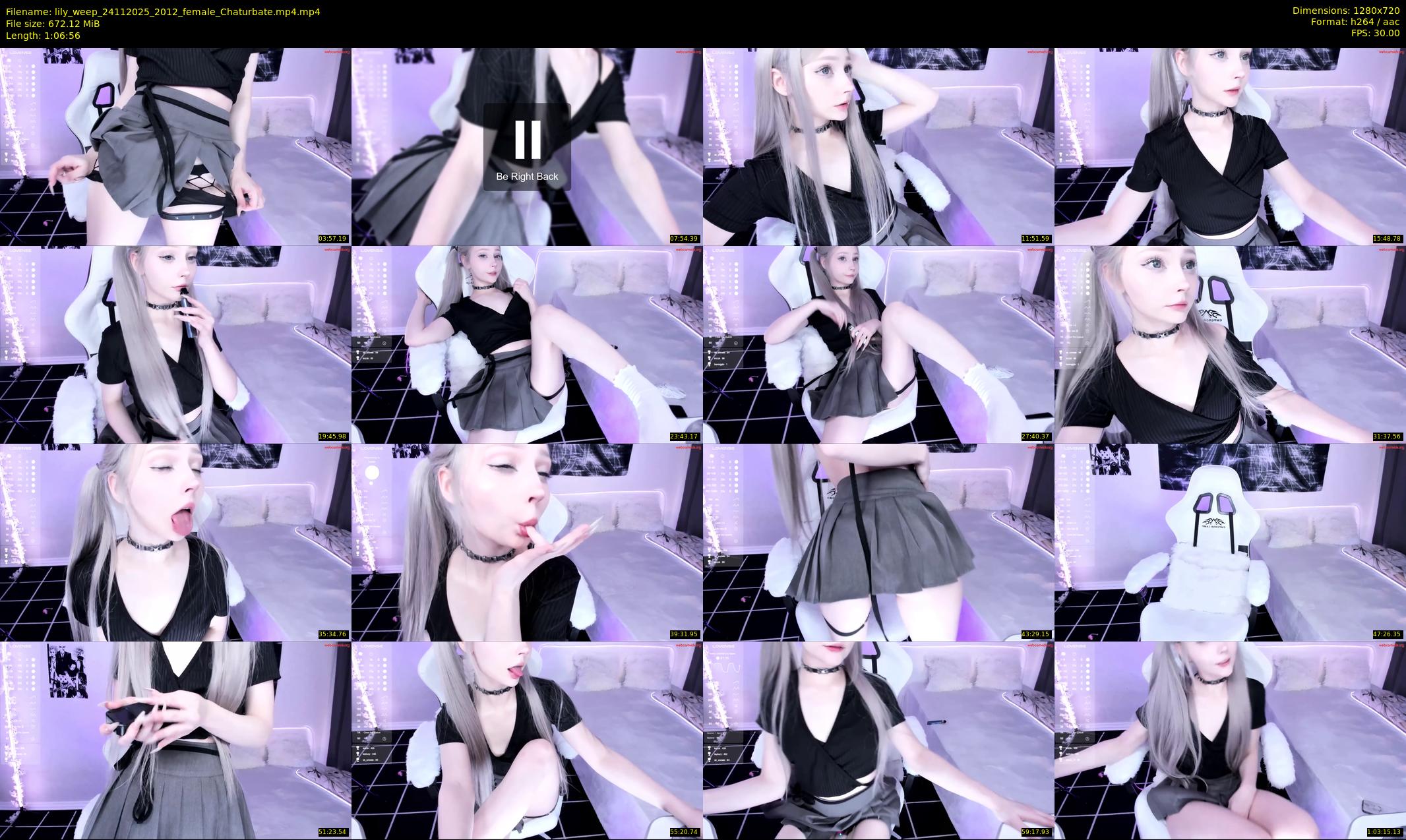 lily_weep — 67 minute Chaturbate female cam show recording, 720p, Nov 24, 2025