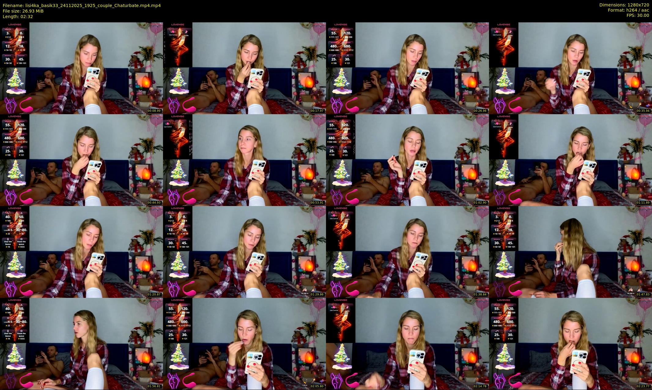 lisi4ka_basik33 — 3 minute Chaturbate couple cam show recording, 720p, Nov 24, 2025