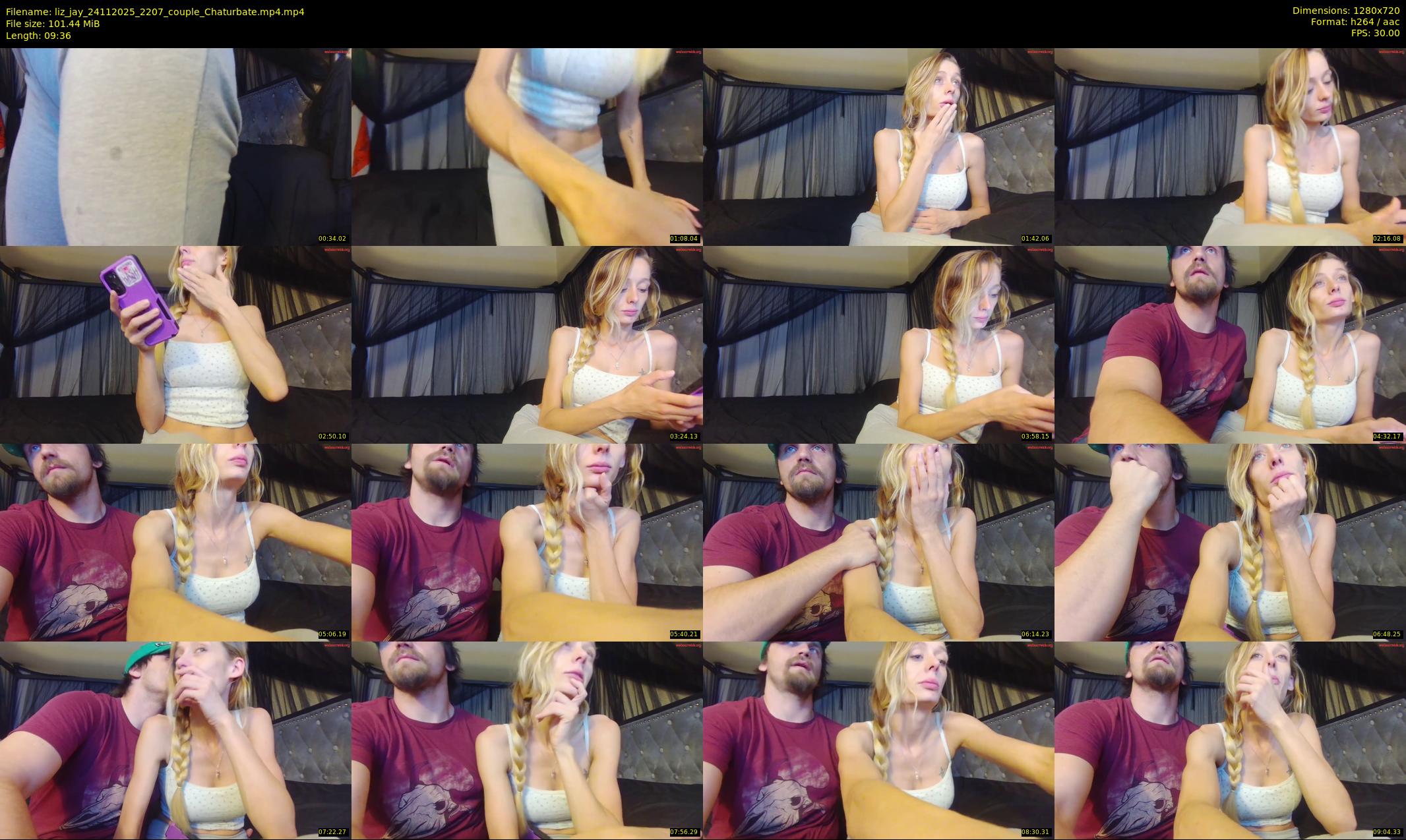 liz_jay — 10 minute Chaturbate couple cam show recording, 720p, Nov 24, 2025