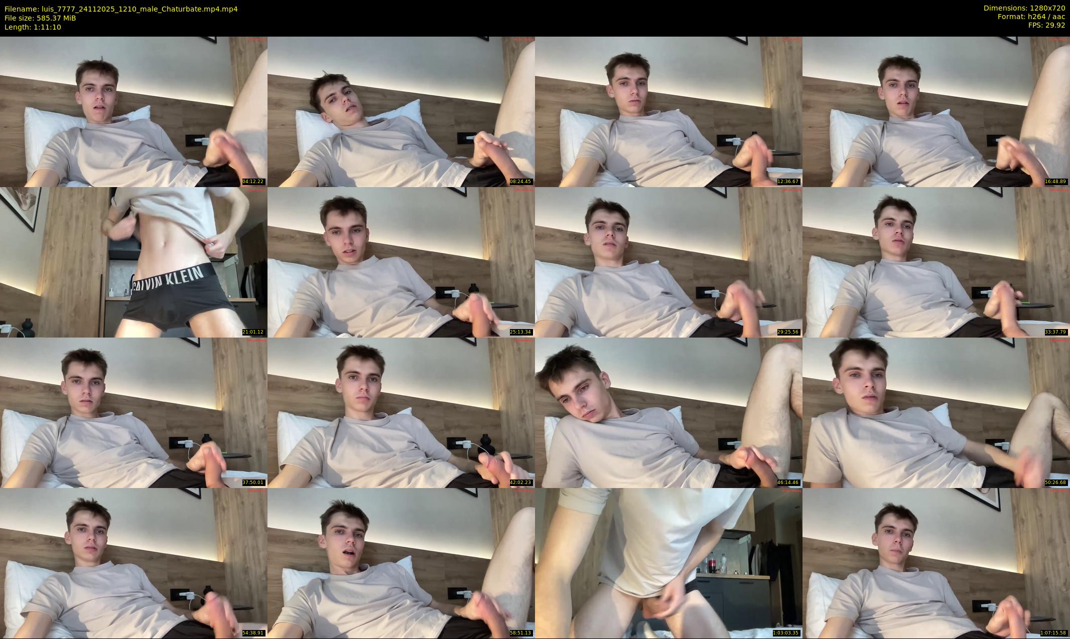 luis_7777 — 72 minute Chaturbate male cam show recording, 720p, Nov 24, 2025