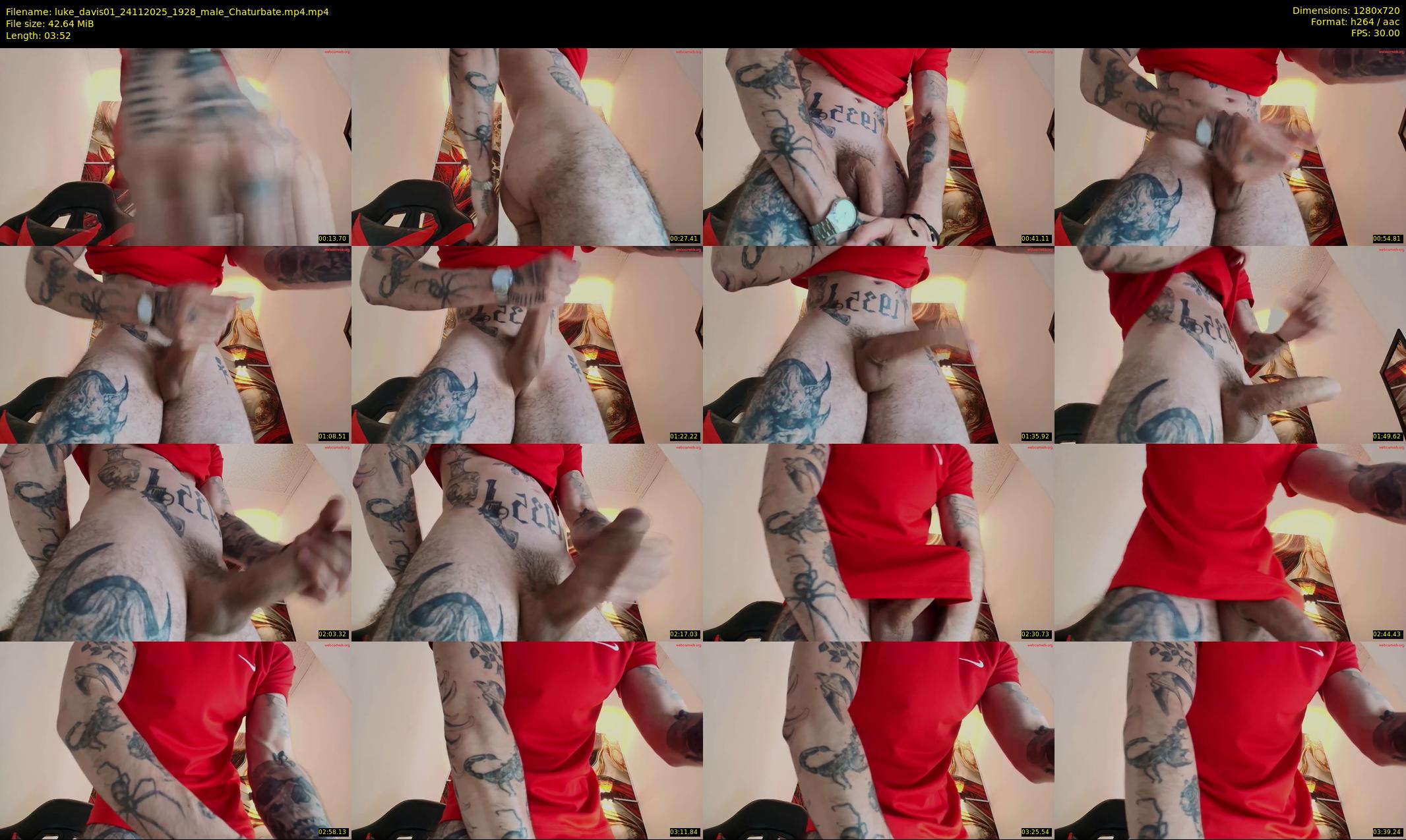 luke_davis01 — 4 minute Chaturbate male cam show recording, 720p, Nov 24, 2025