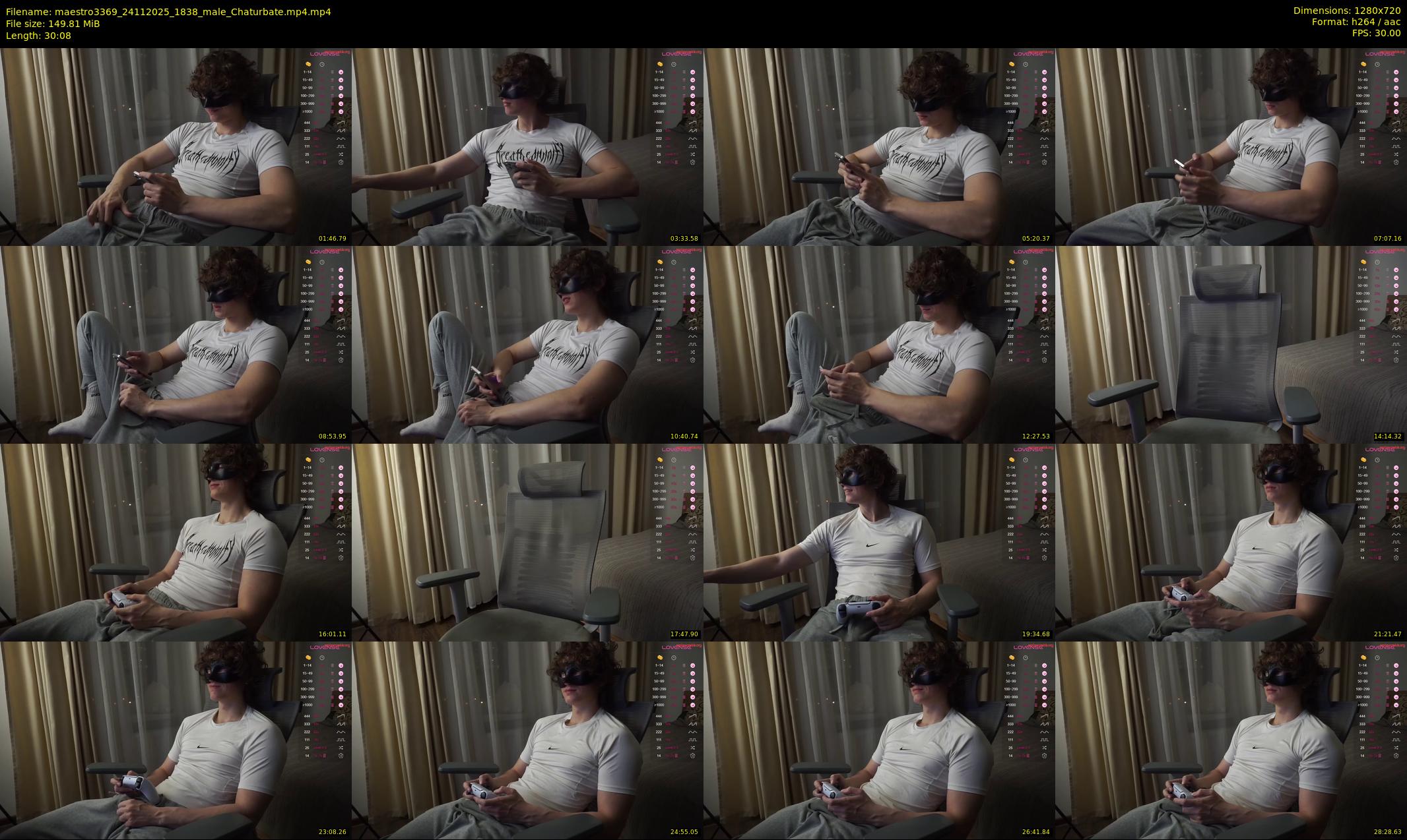 maestro3369 — 31 minute Chaturbate male cam show recording, 720p, Nov 24, 2025