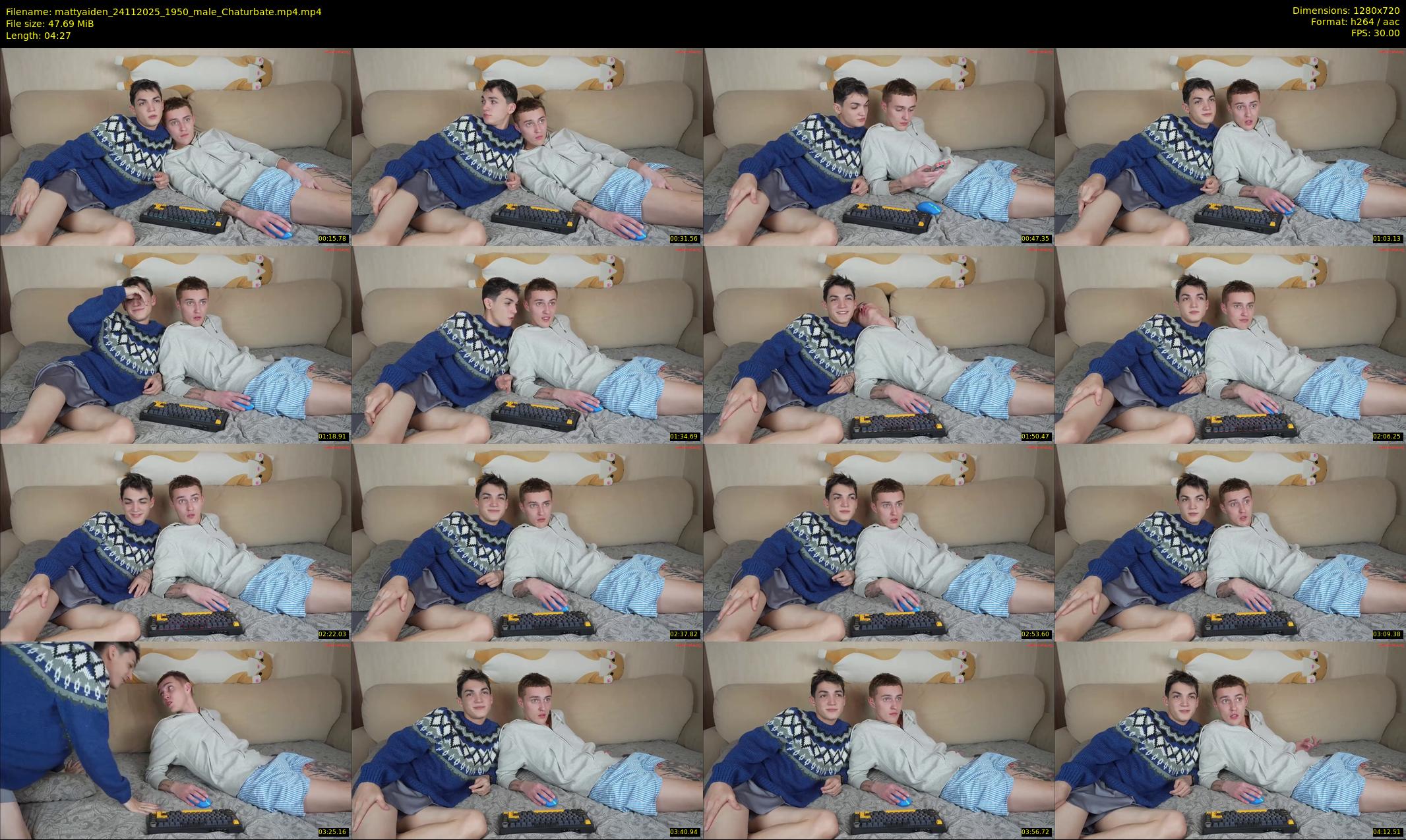 mattyaiden — 5 minute Chaturbate male cam show recording, 720p, Nov 24, 2025