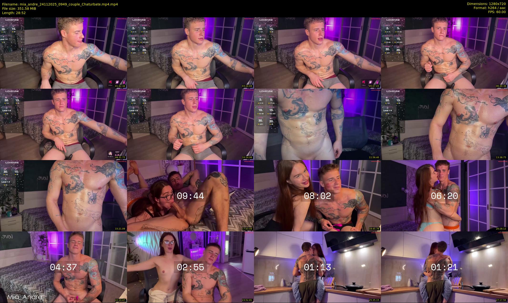 mia_andre — 29 minute Chaturbate couple cam show recording, 720p, Nov 24, 2025
