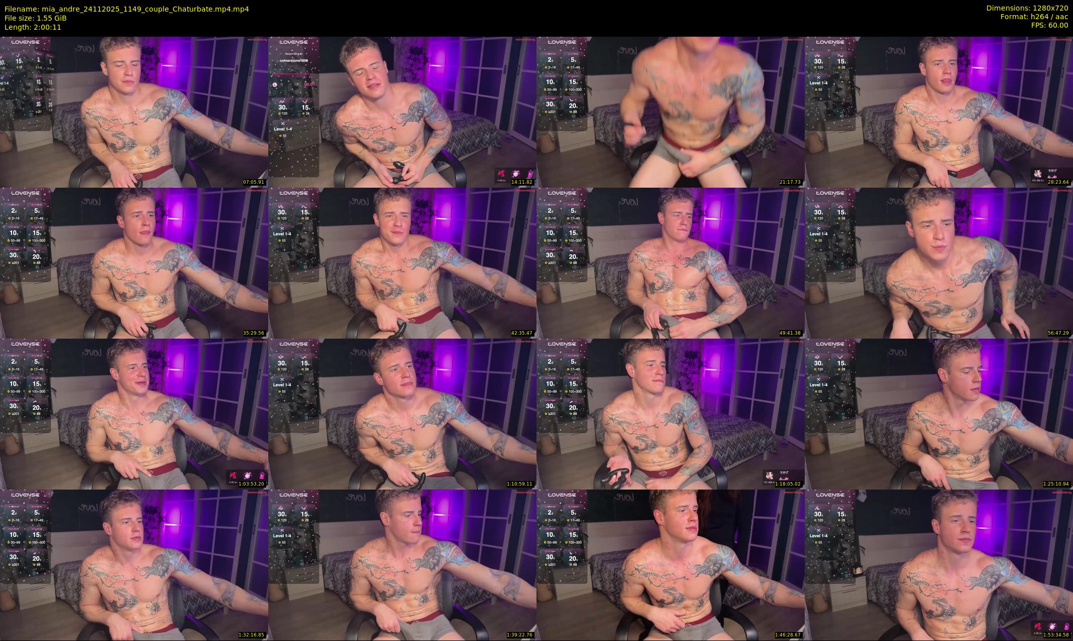 mia_andre — 121 minute Chaturbate couple cam show recording, 720p, Nov 24, 2025