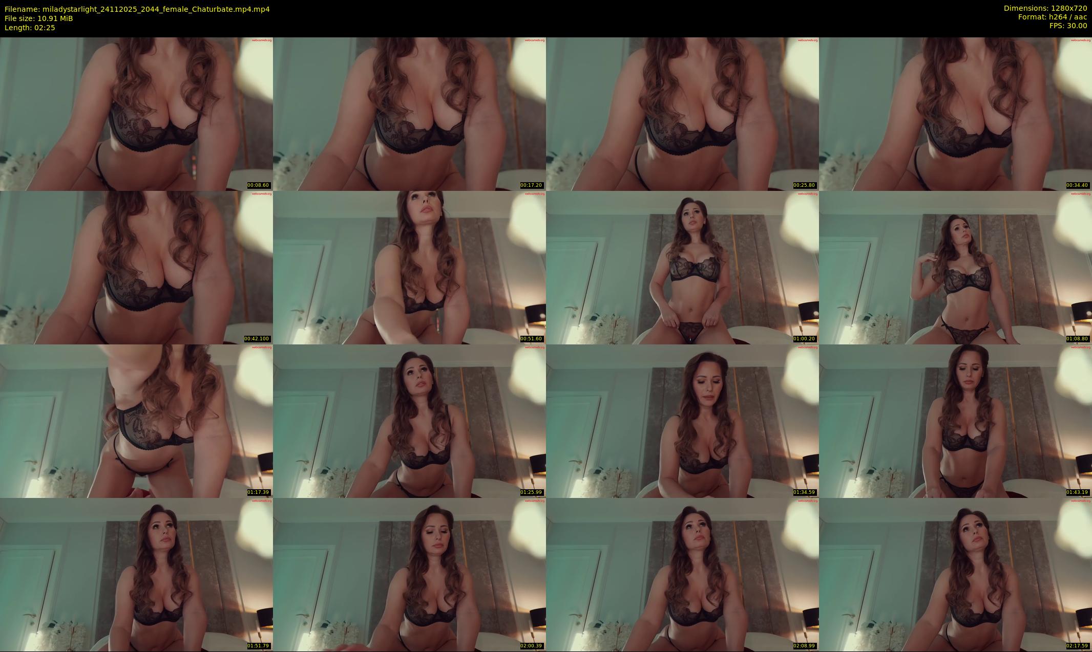 miladystarlight — 3 minute Chaturbate female cam show recording, 720p, Nov 24, 2025