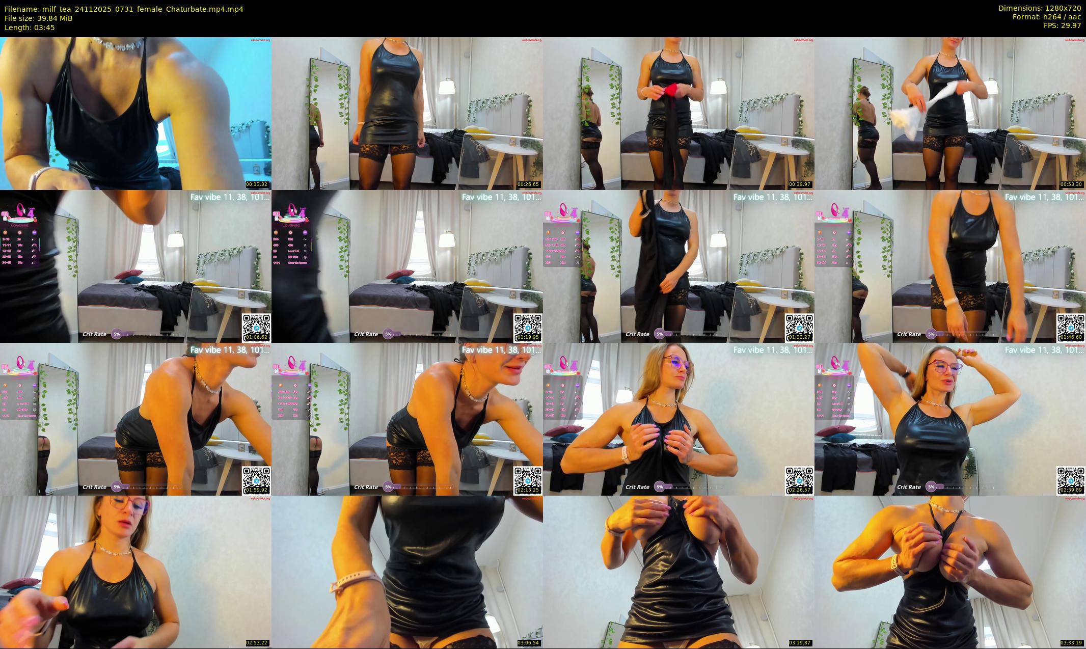 milf_tea — 4 minute Chaturbate female cam show recording, 720p, Nov 24, 2025