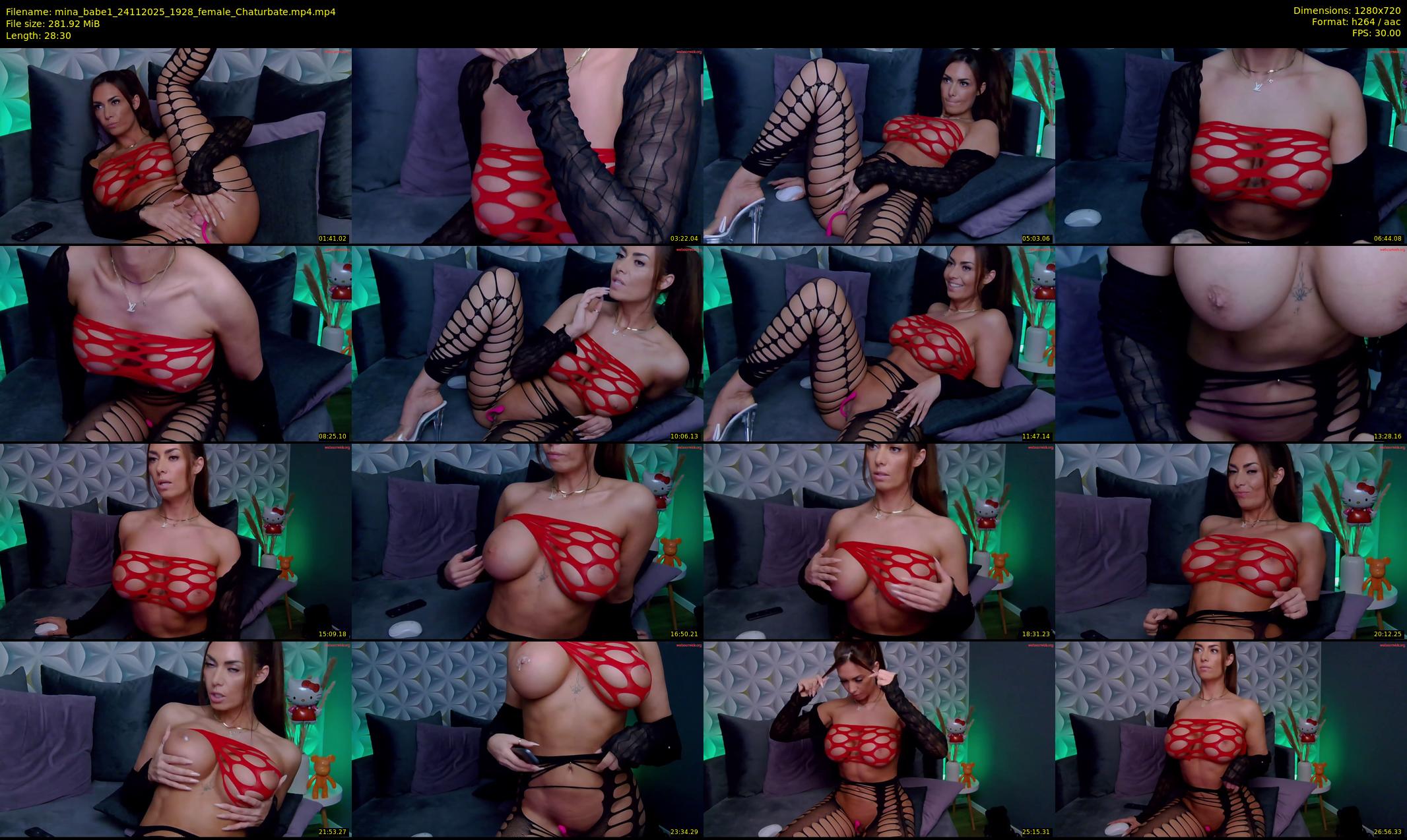 mina_babe1 — 29 minute Chaturbate female cam show recording, 720p, Nov 24, 2025