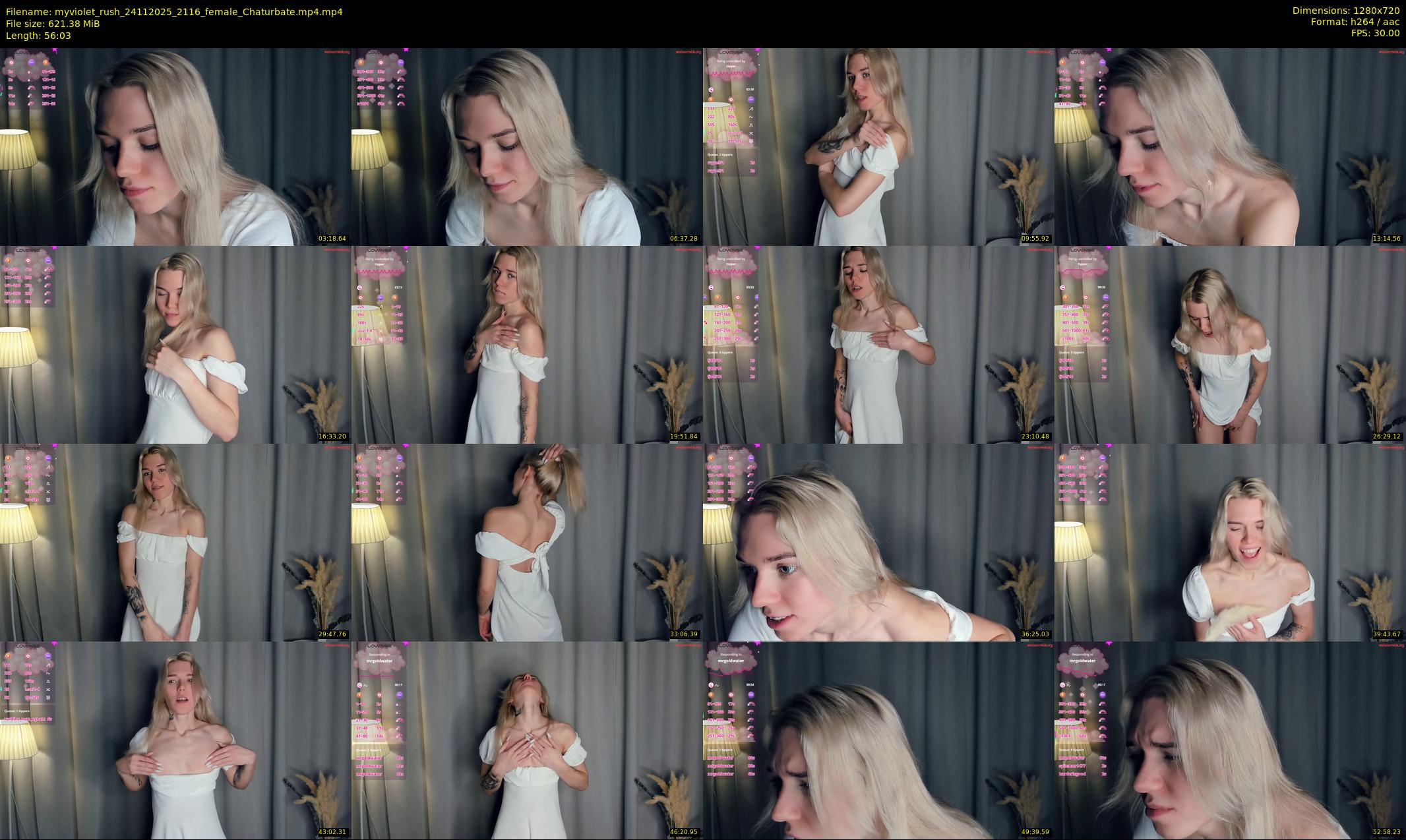 myviolet_rush — 57 minute Chaturbate female cam show recording, 720p, Nov 24, 2025