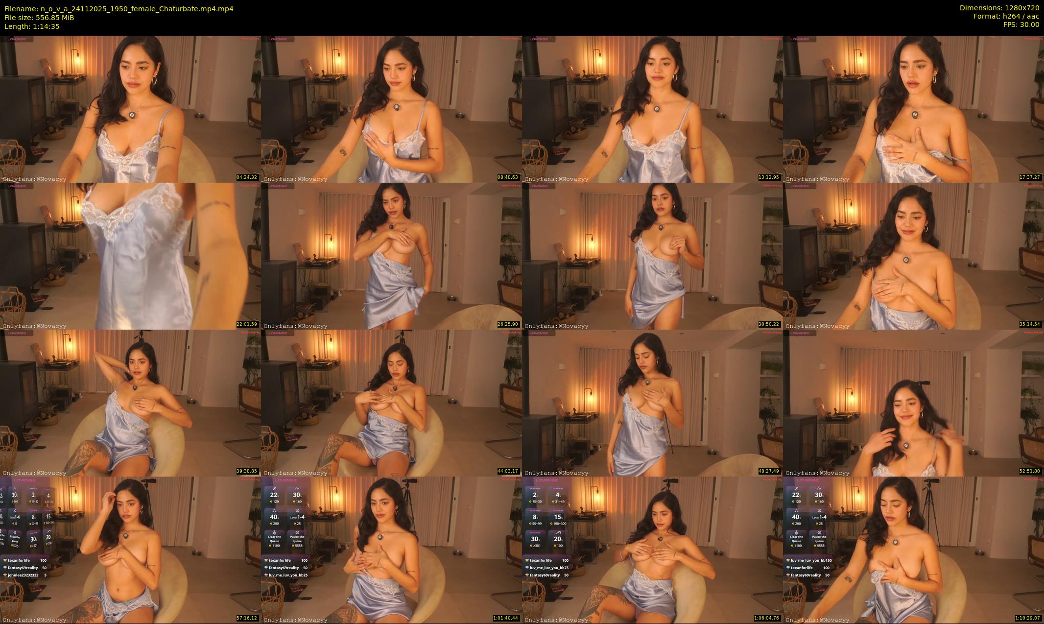 n_o_v_a — 75 minute Chaturbate female cam show recording, 720p, Nov 24, 2025