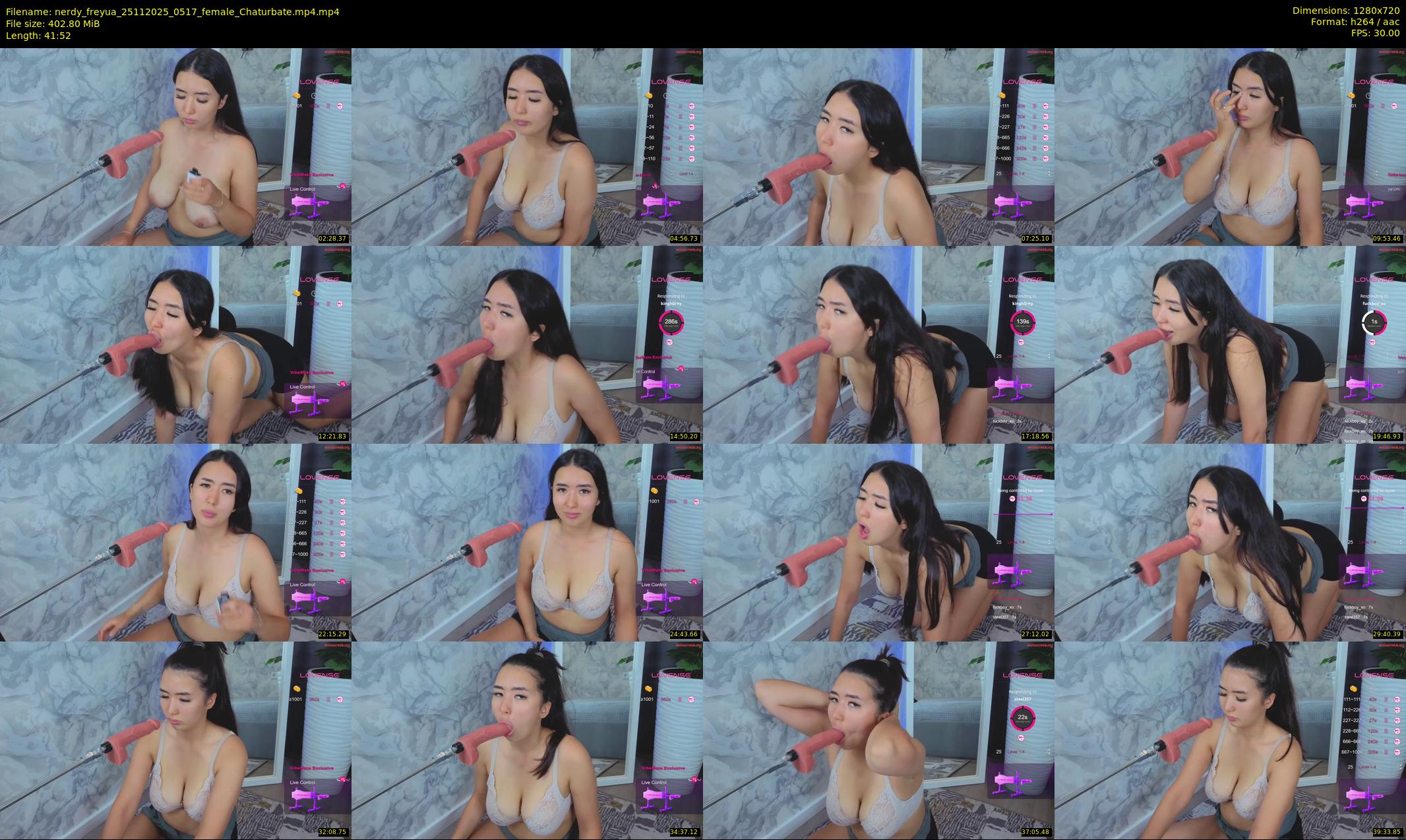 nerdy_freyua — 42 minute Chaturbate female cam show recording, 720p, Nov 25, 2025