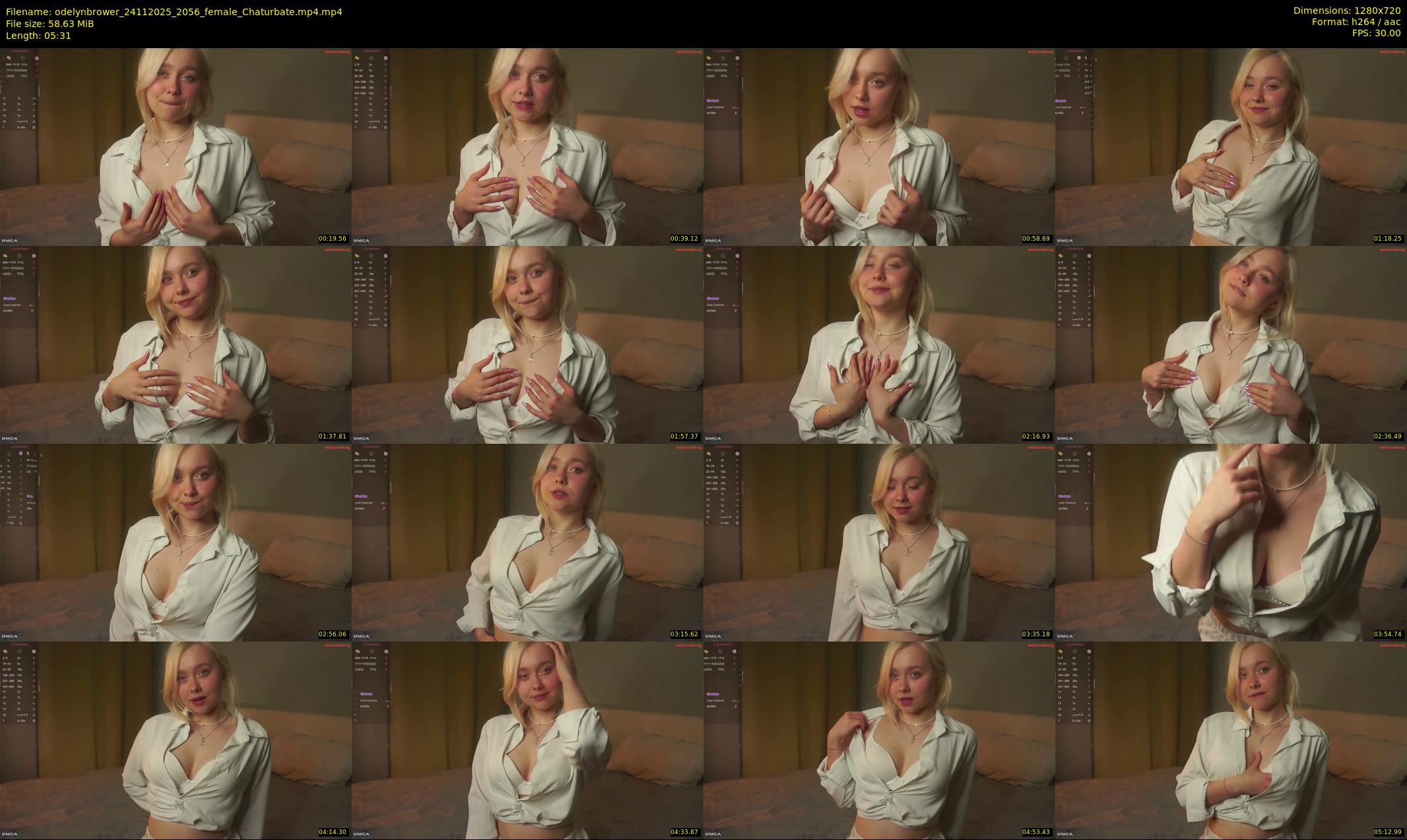 odelynbrower — 6 minute Chaturbate female cam show recording, 720p, Nov 24, 2025