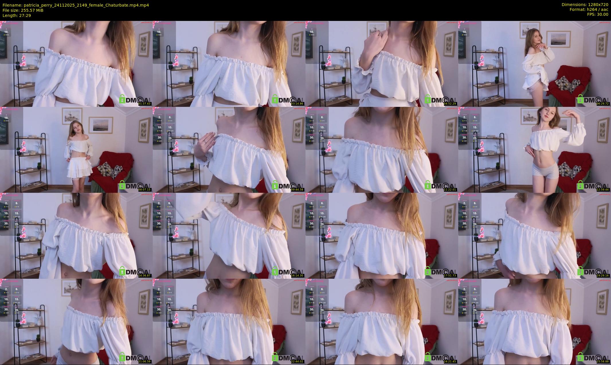 patricia_perry — 28 minute Chaturbate female cam show recording, 720p, Nov 24, 2025