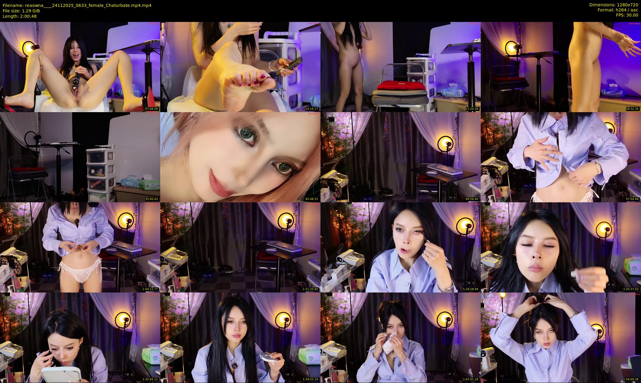 reaowna___ — 121 minute Chaturbate female cam show recording, 720p, Nov 24, 2025