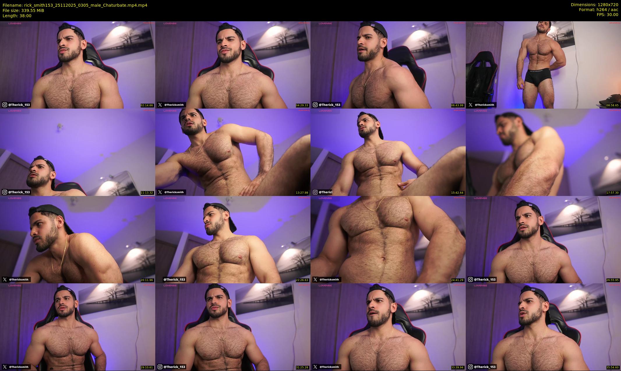 rick_smith153 — 38 minute Chaturbate male cam show recording, 720p, Nov 25, 2025