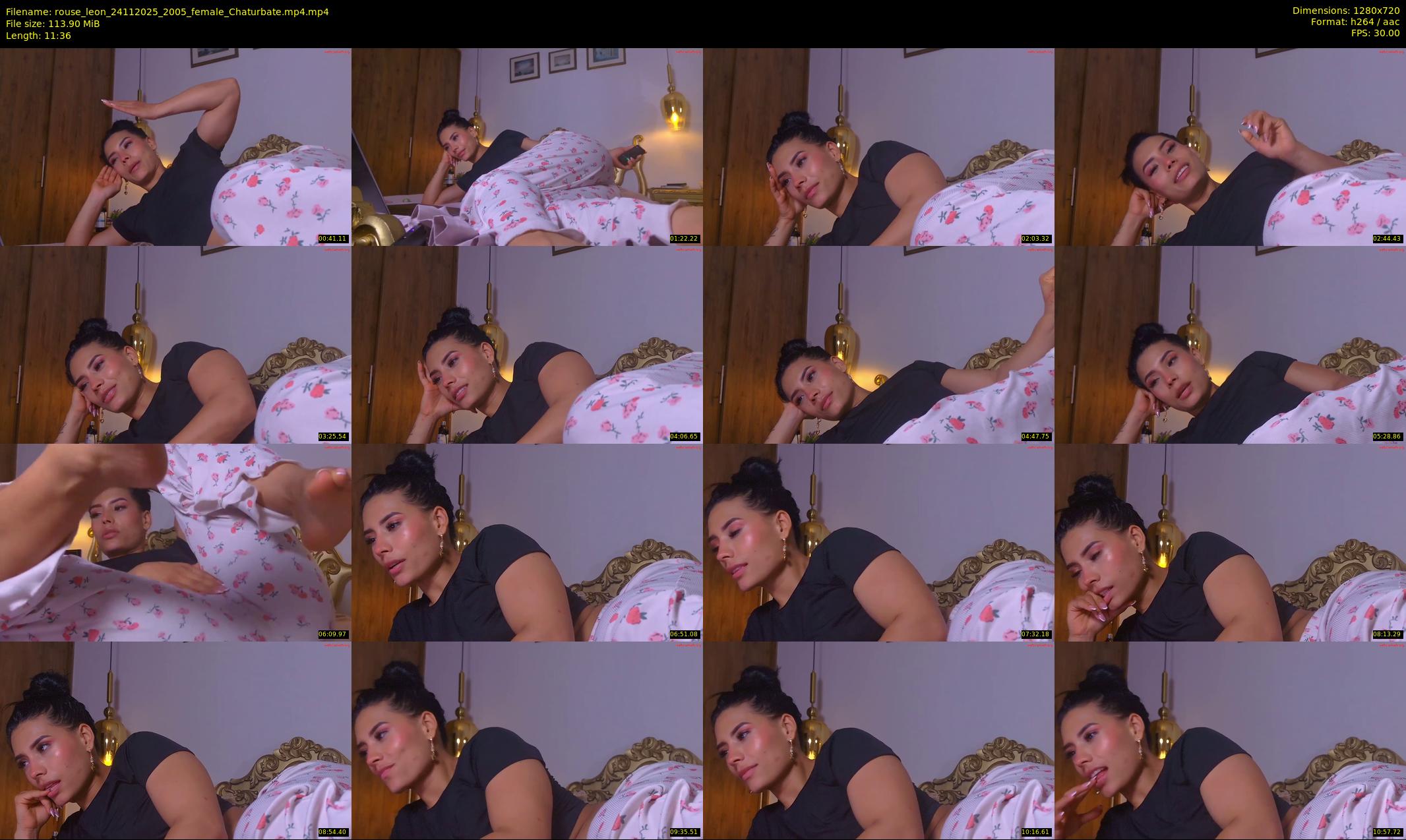 rouse_leon — 12 minute Chaturbate female cam show recording, 720p, Nov 24, 2025