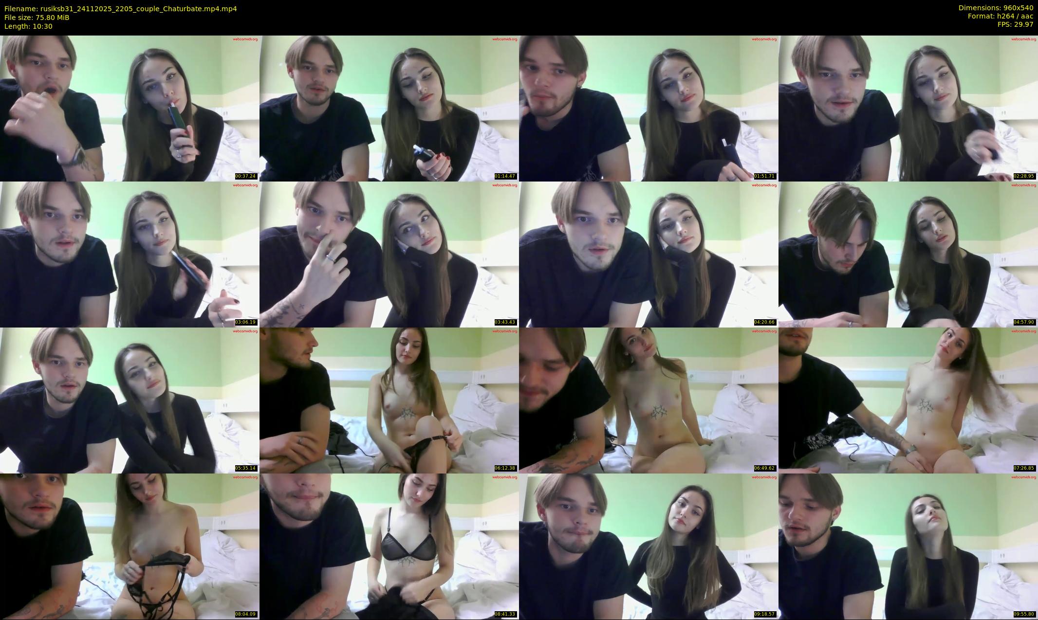 rusiksb31 — 11 minute Chaturbate couple cam show recording, 480p, Nov 24, 2025