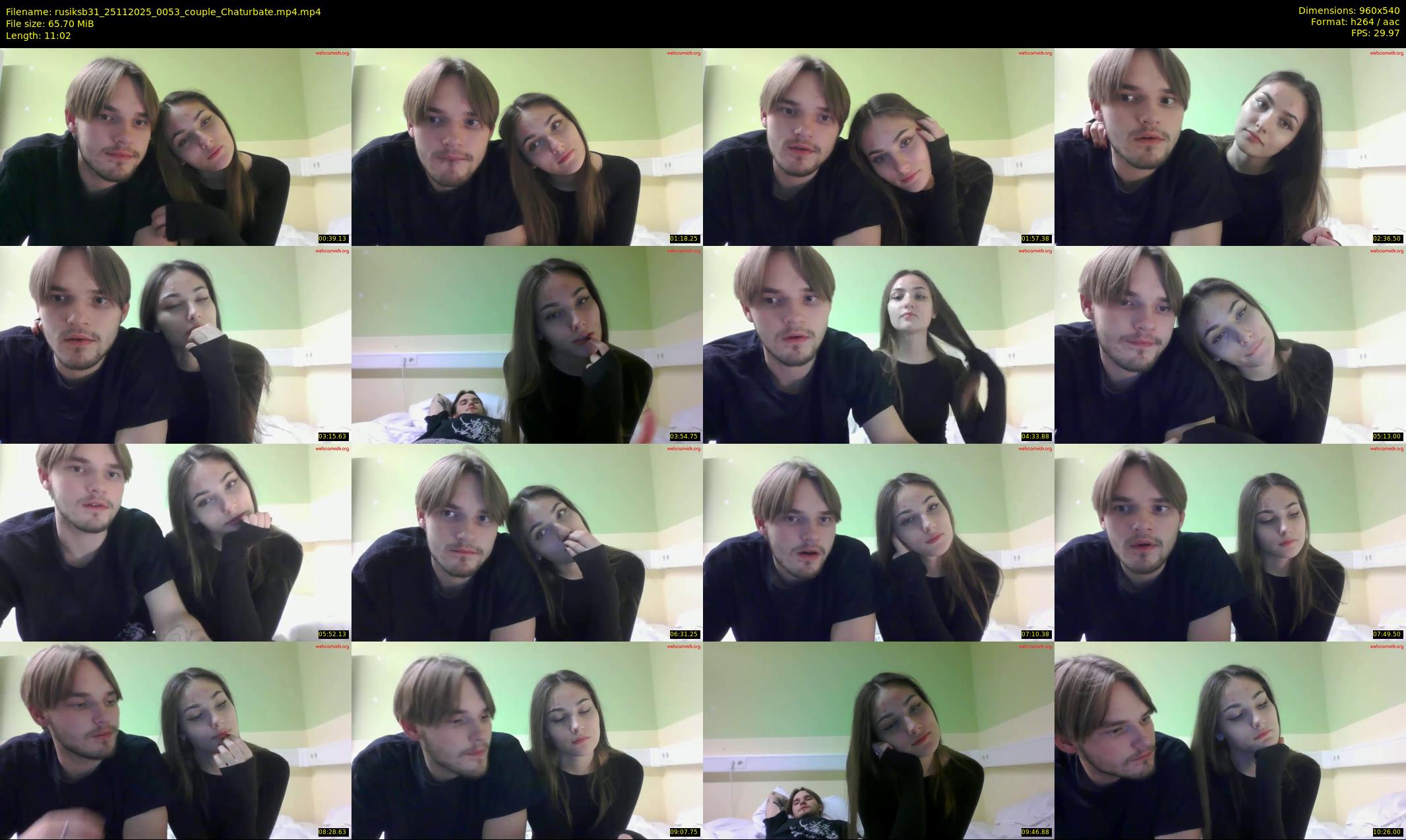 rusiksb31 — 12 minute Chaturbate couple cam show recording, 480p, Nov 25, 2025