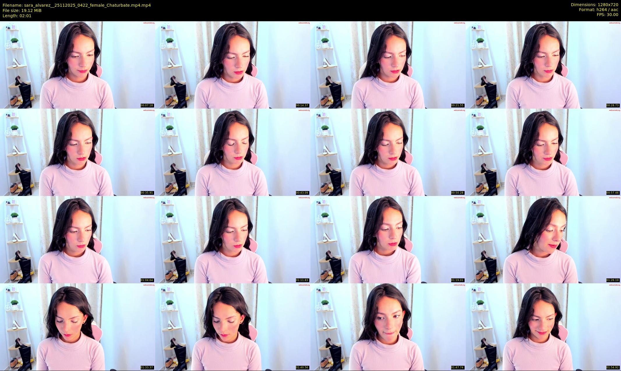 sara_alvarez_ — 3 minute Chaturbate female cam show recording, 720p, Nov 25, 2025
