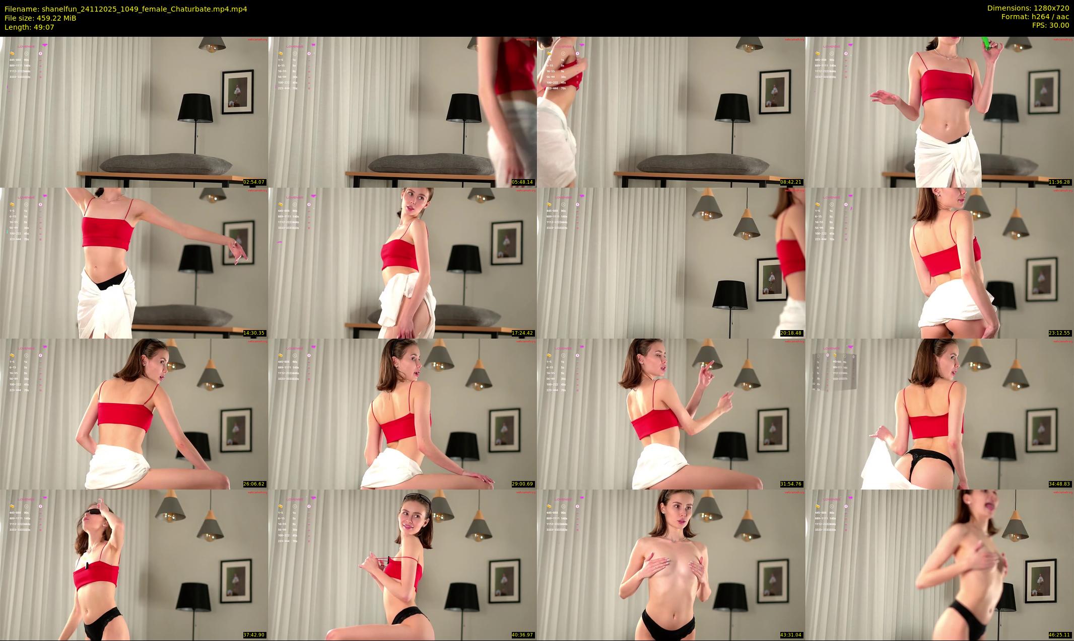 shanelfun — 50 minute Chaturbate female cam show recording, 720p, Nov 24, 2025