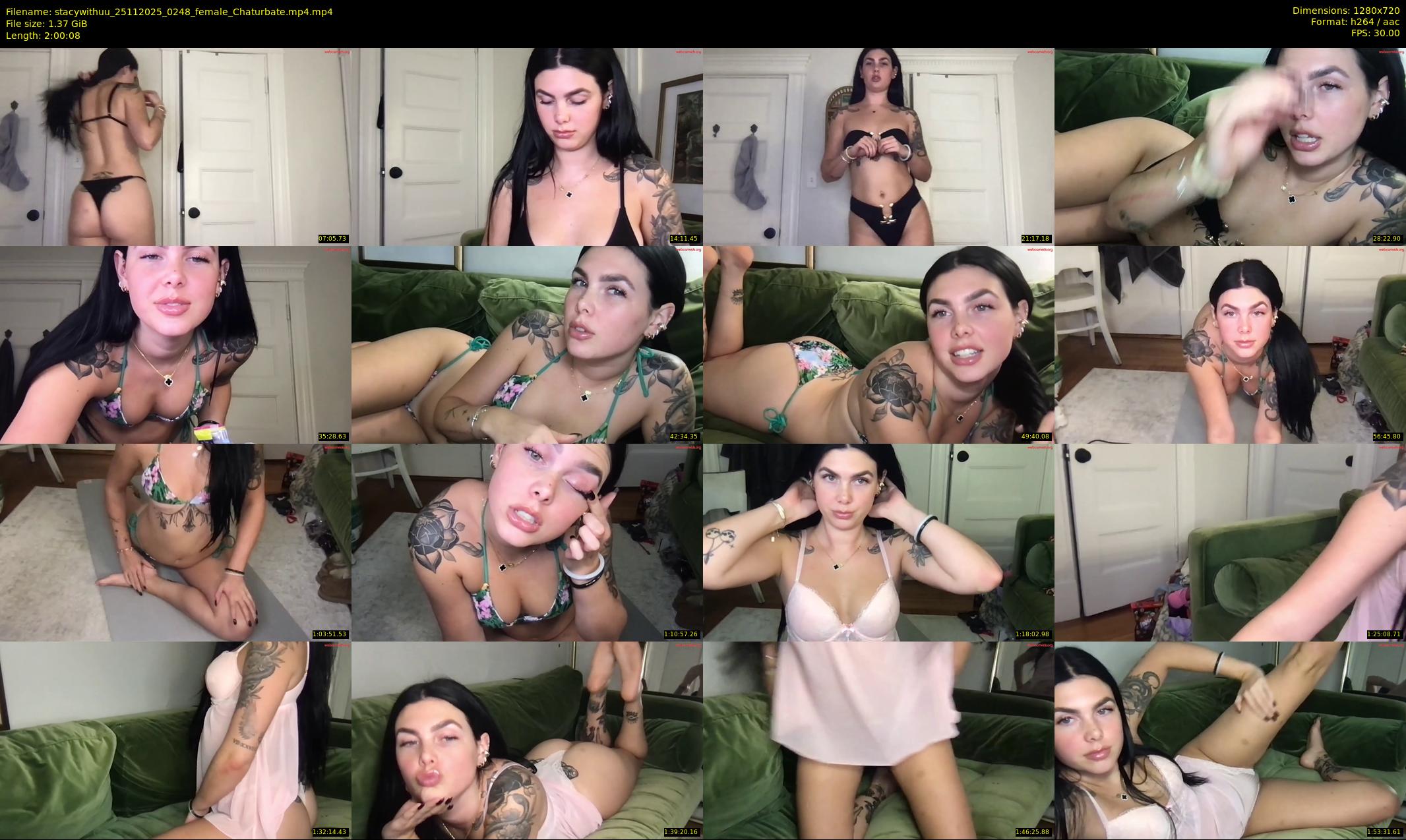 stacywithuu — 121 minute Chaturbate female cam show recording, 720p, Nov 25, 2025