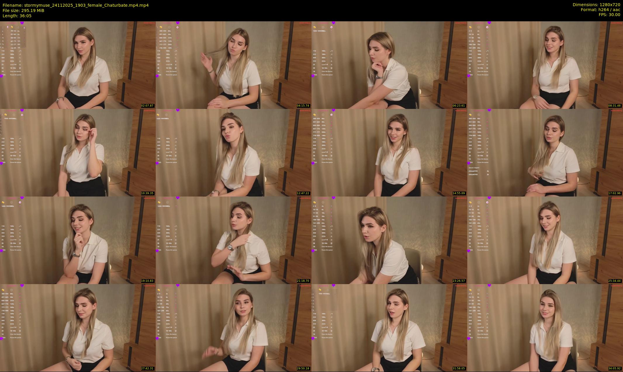 stormymuse — 37 minute Chaturbate female cam show recording, 720p, Nov 24, 2025