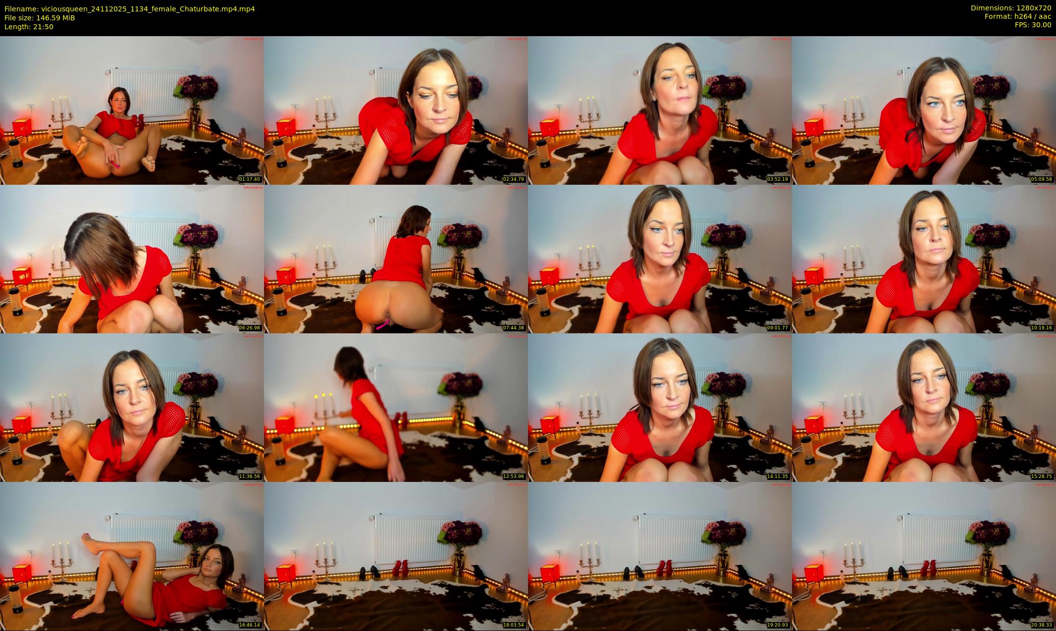 viciousqueen — 22 minute Chaturbate female cam show recording, 720p, Nov 24, 2025